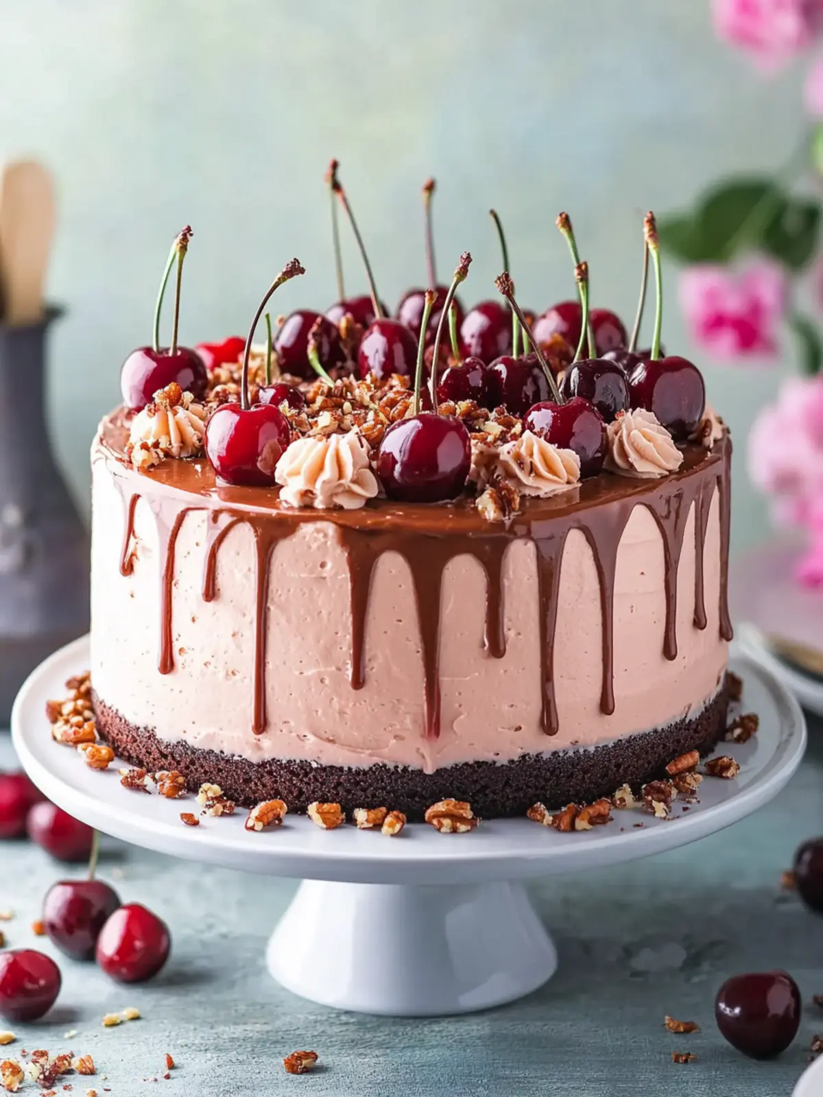 Deliciously Moist Cherry Nut Cake for Family Memories 3 Cherry Nut Cake