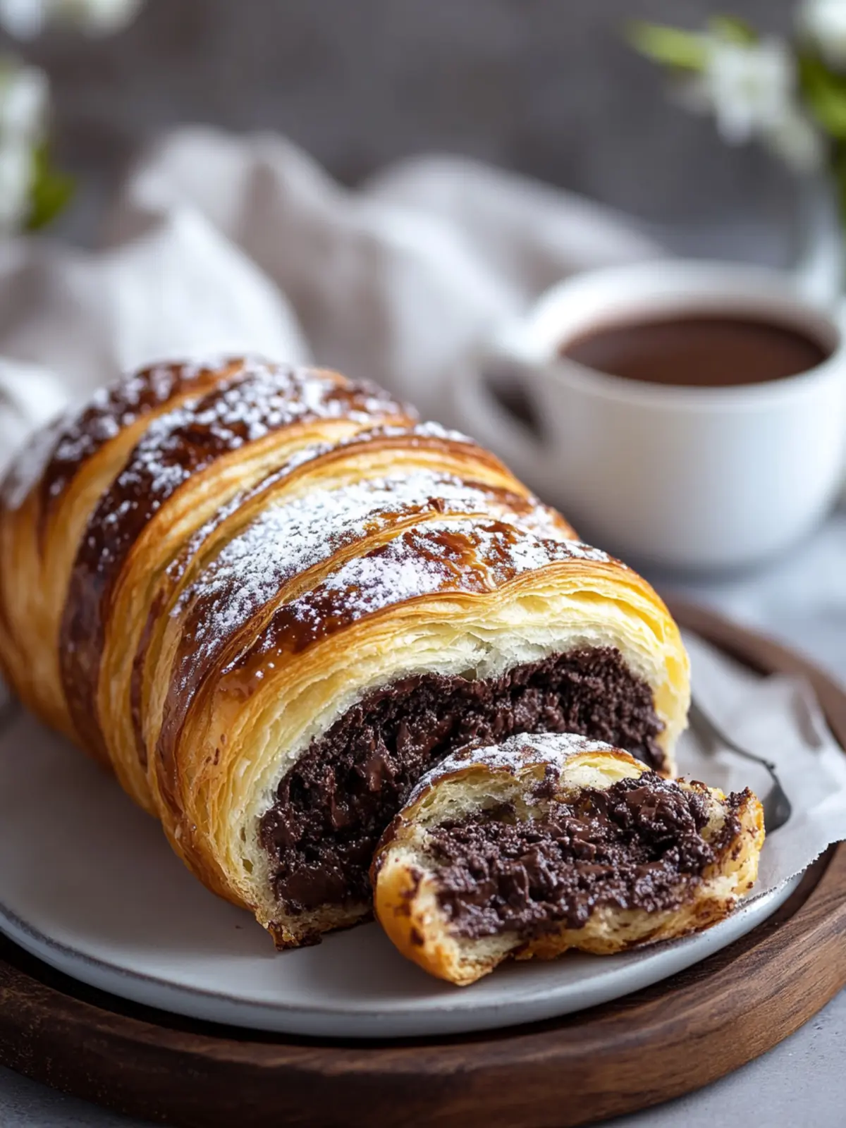 Decadent Chocolate Croissant Loaf for Your Sweet Mornings 4 Chocolate Croissant Loaf
