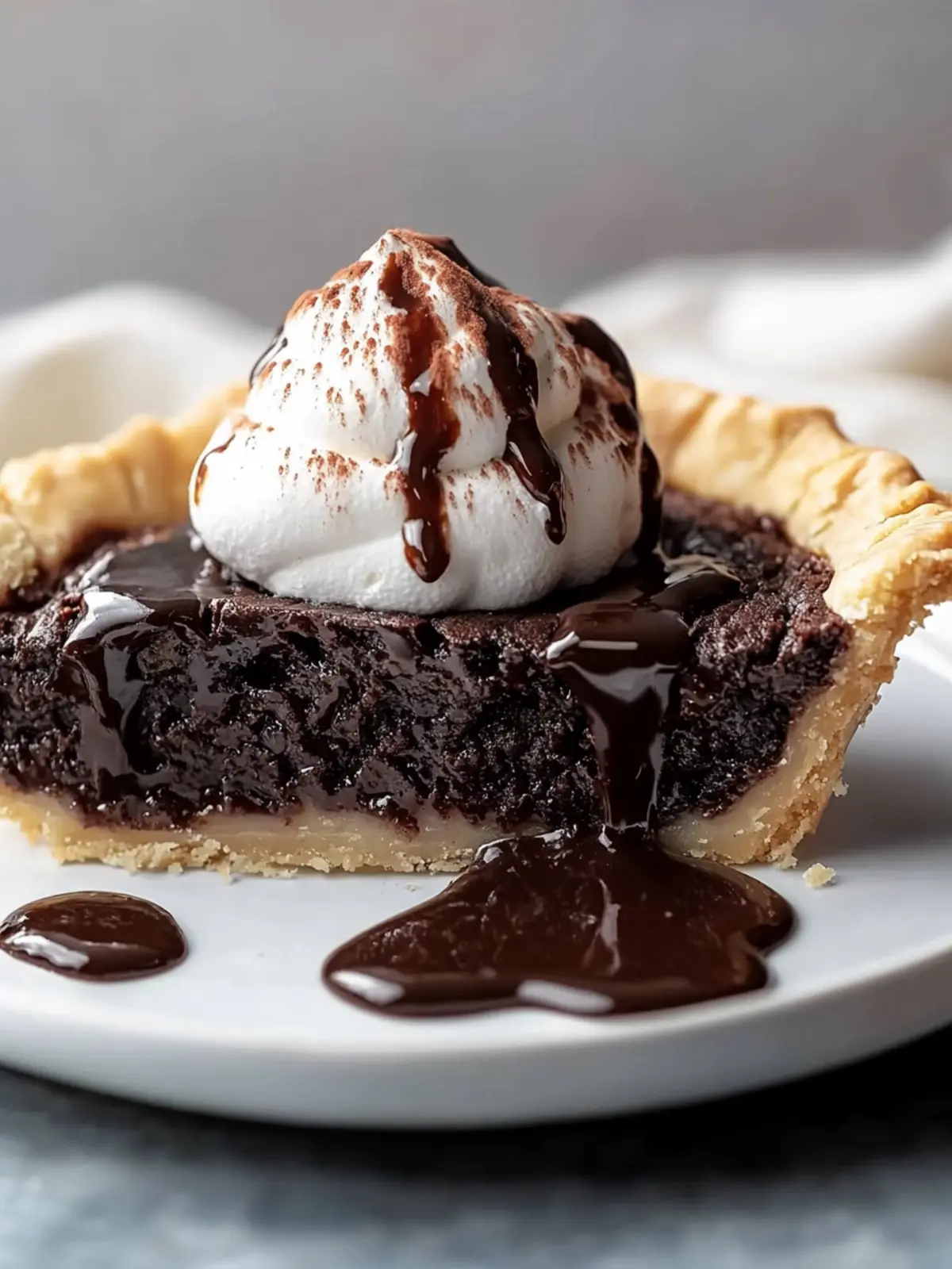 Decadent Hot Fudge Pie: The Ultimate Chocolate Indulgence 4 Hot Fudge Pie