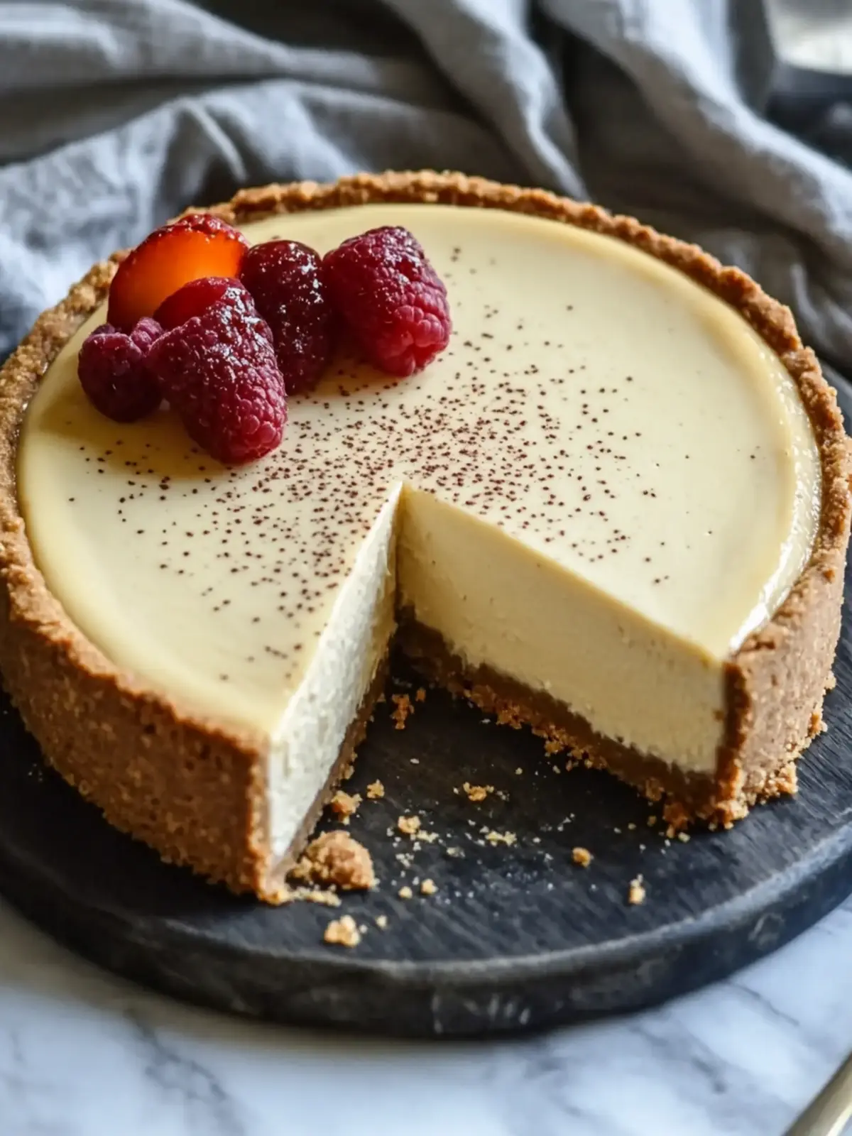 Vanilla Bean Brown Butter Cheesecake That Melts in Your Mouth 4 Vanilla Bean Brown Butter Cheesecake