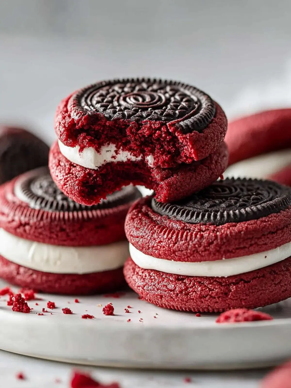 Best Gluten-Free Oreo Red Velvet Cookies You'll Devour 3 Best Gluten-Free Oreo Red Velvet Cookies
