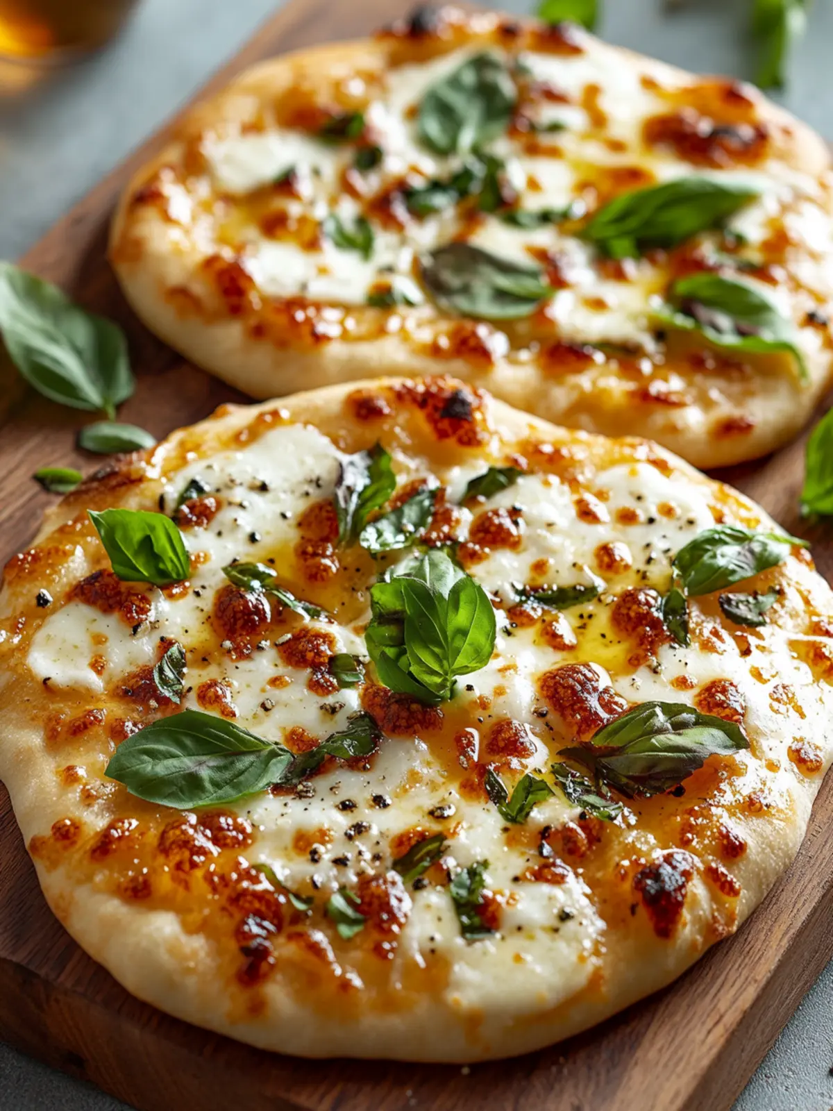 Savor Hot Honey Garlic Flatbread Pizzas in Just 20 Minutes 4 Hot Honey Garlic Flatbread Pizzas