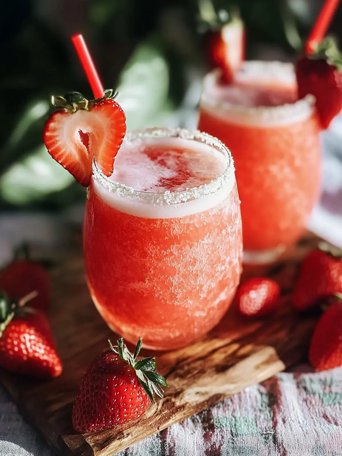 Refreshing Strawberry Coconut Rum Cooler for Your Summer Vibes 2 Strawberry Coconut Rum Cooler