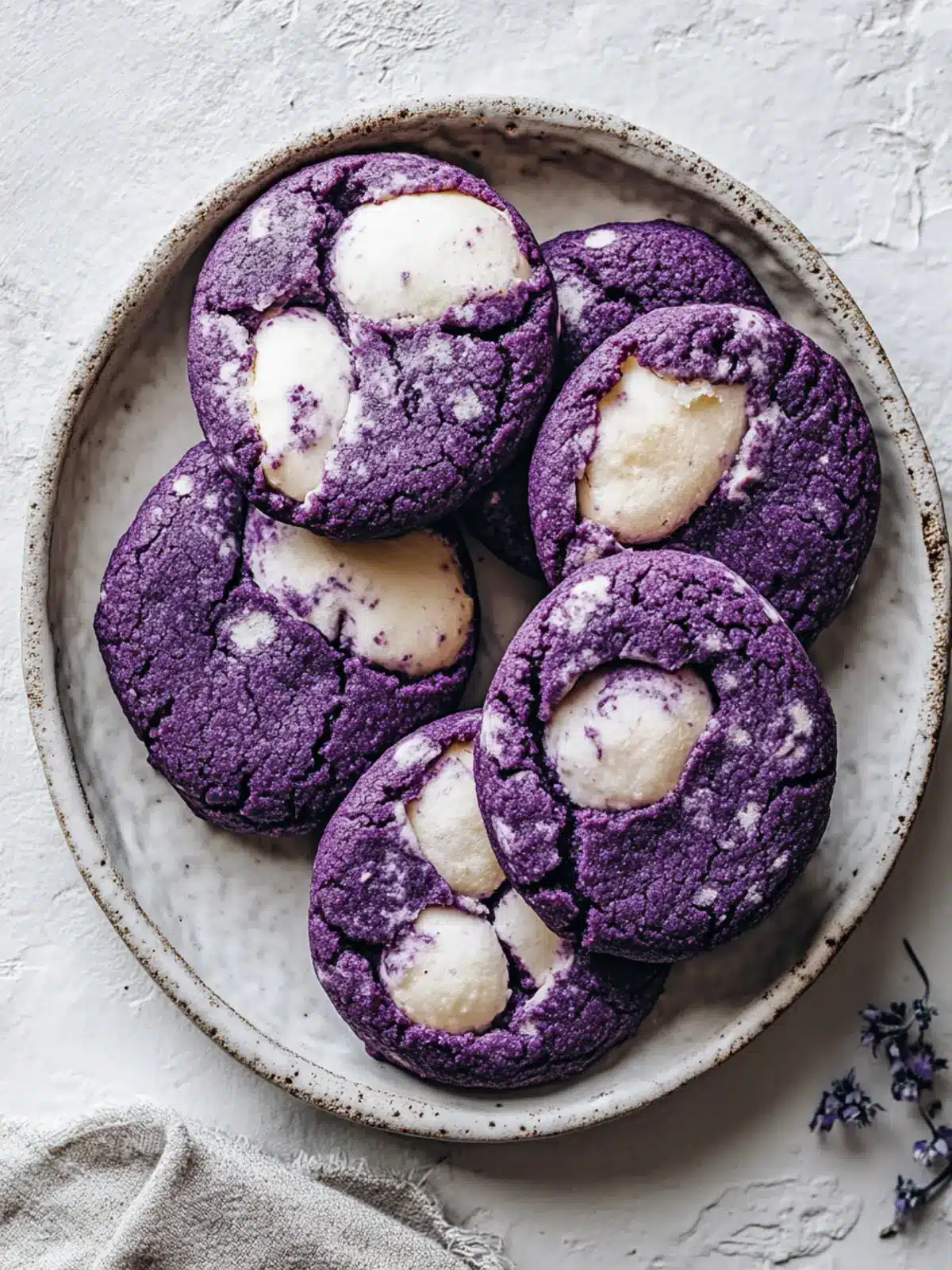 Ube Marshmallow Velvet Cookies: A Colorful Chewy Delight 4 Ube Marshmallow Velvet Cookies