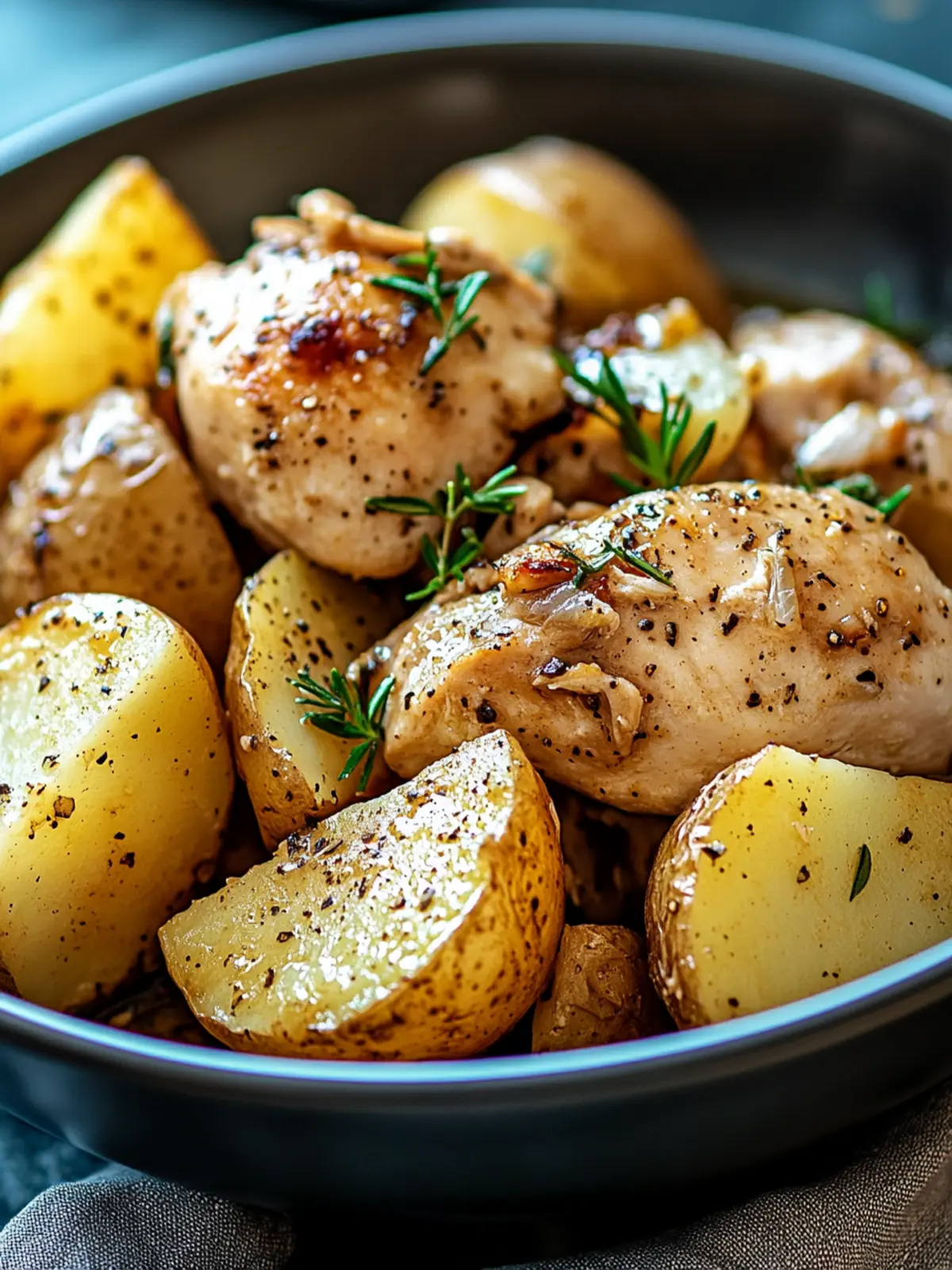 Crockpot Ranch Chicken and Potatoes for Effortless Comfort! 2 Crockpot Ranch Chicken and Potatoes