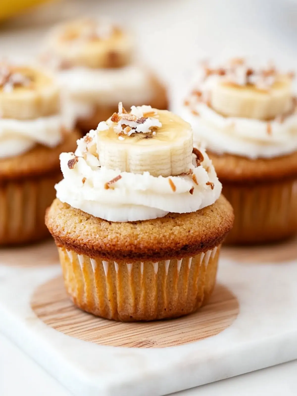 Delicious Vegan Banana Coconut Cupcakes You ll Crave Daily 4 Vegan banana coconut cupcakes