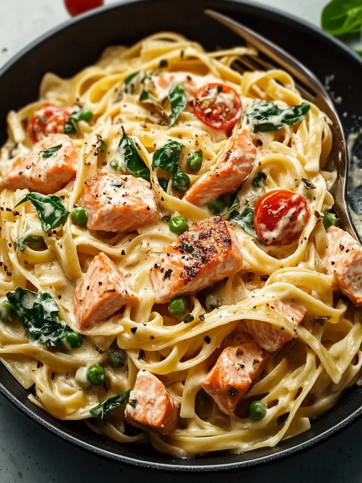 Savory Creamy One Pot Salmon Pasta for Effortless Dinners 2 Creamy One Pot Salmon Pasta