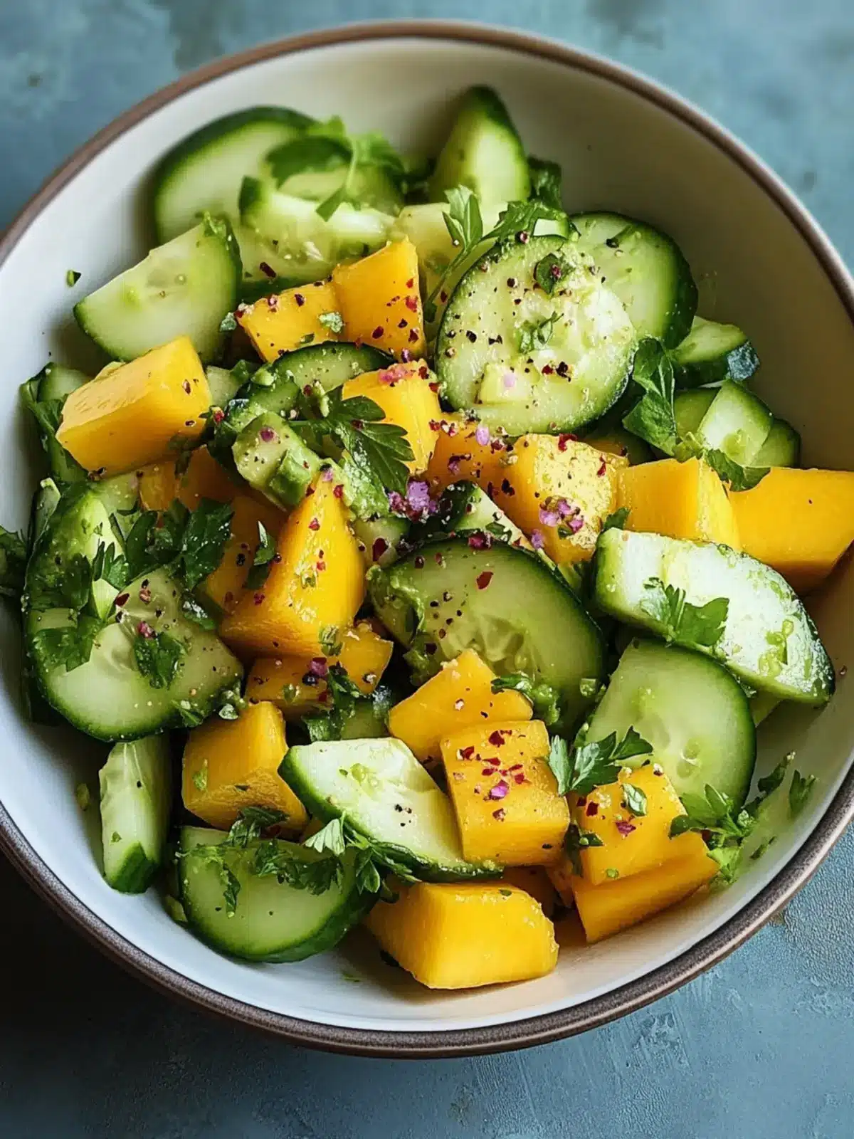 Fresh Avocado Mango Cucumber Salad for Ultimate Summer Bliss 4 Fresh Avocado Mango Cucumber Salad