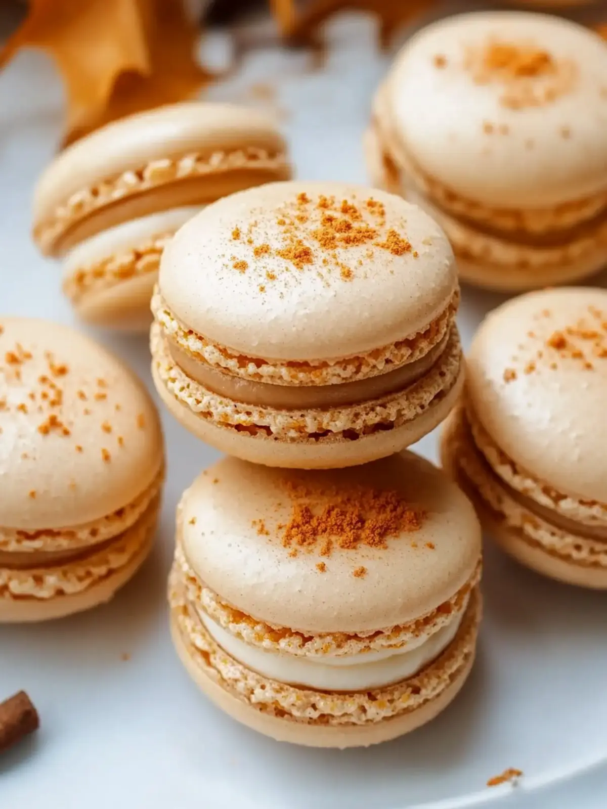 Pumpkin Spice Macarons That Will Wow Your Fall Gatherings 4 Pumpkin Spice Macarons