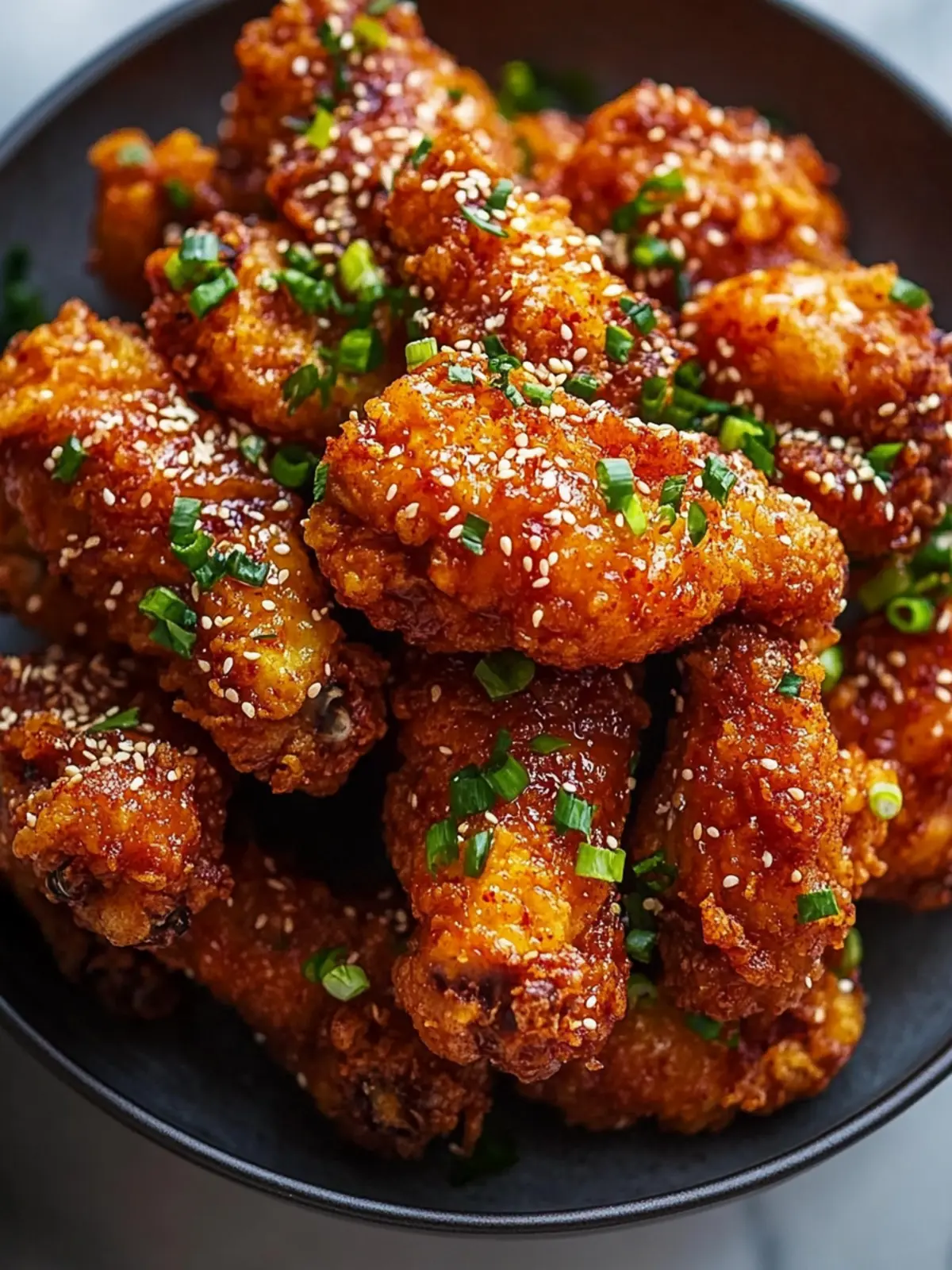 Crispy Korean Fried Chicken: Irresistibly Sweet & Spicy Delight 2 Korean Fried Chicken