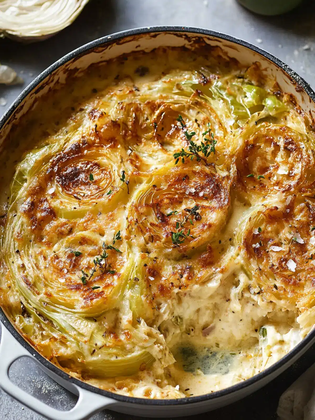 Irresistible French Onion Cabbage Gratin You ll Crave Tonight 4 French Onion Cabbage Gratin