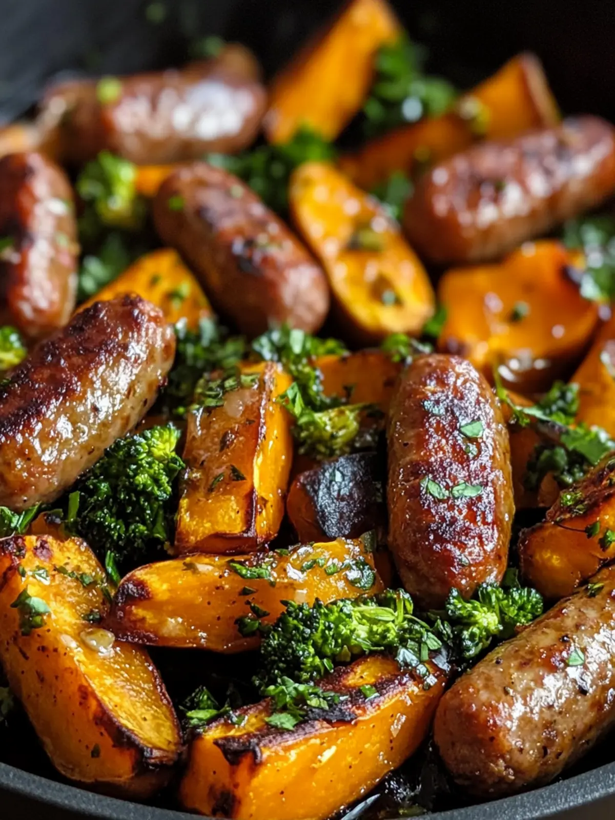 Honey Garlic Sausage Sweet Potatoes: Your New Comfort Food Fix 3 Honey Garlic Sausage Sweet Potatoes