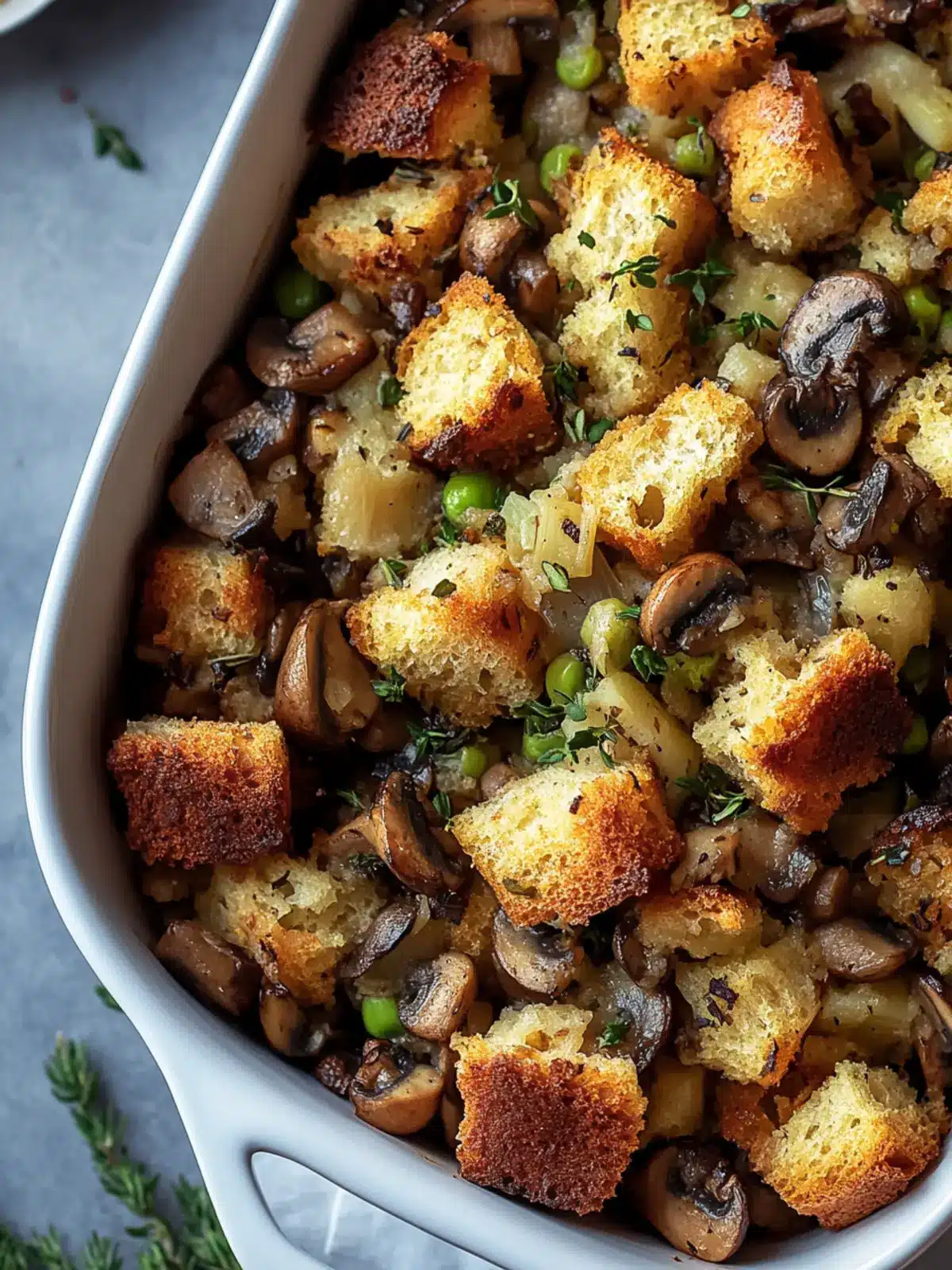 Savory Chestnut and Mushroom Stuffing for Perfect Holiday Feasts 4 Chestnut and Mushroom Stuffing