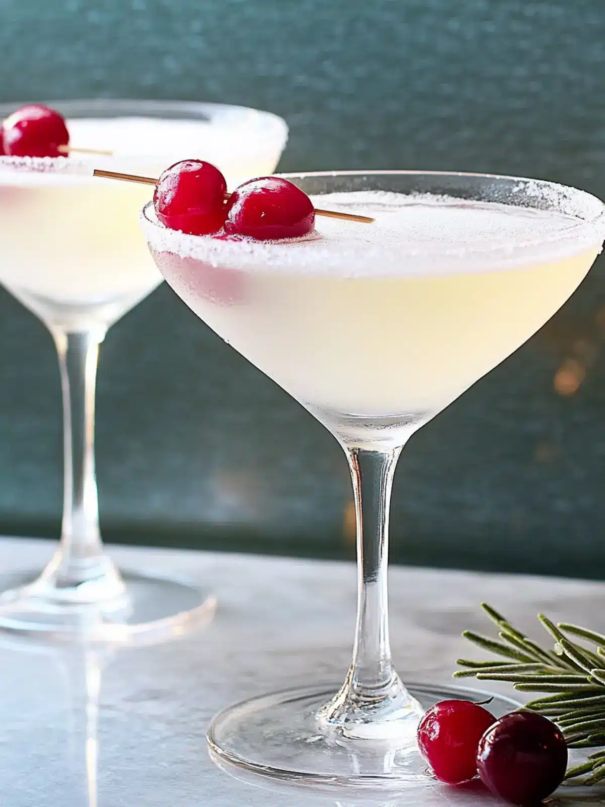 Delight in a Festive White Cranberry Cosmo Cocktail Today 2 White Cranberry Cosmo
