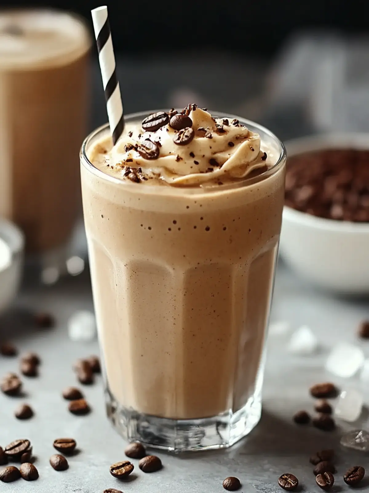 Energizing Iced Coffee Breakfast Smoothie for Busy Mornings 4 Iced Coffee Breakfast Smoothie