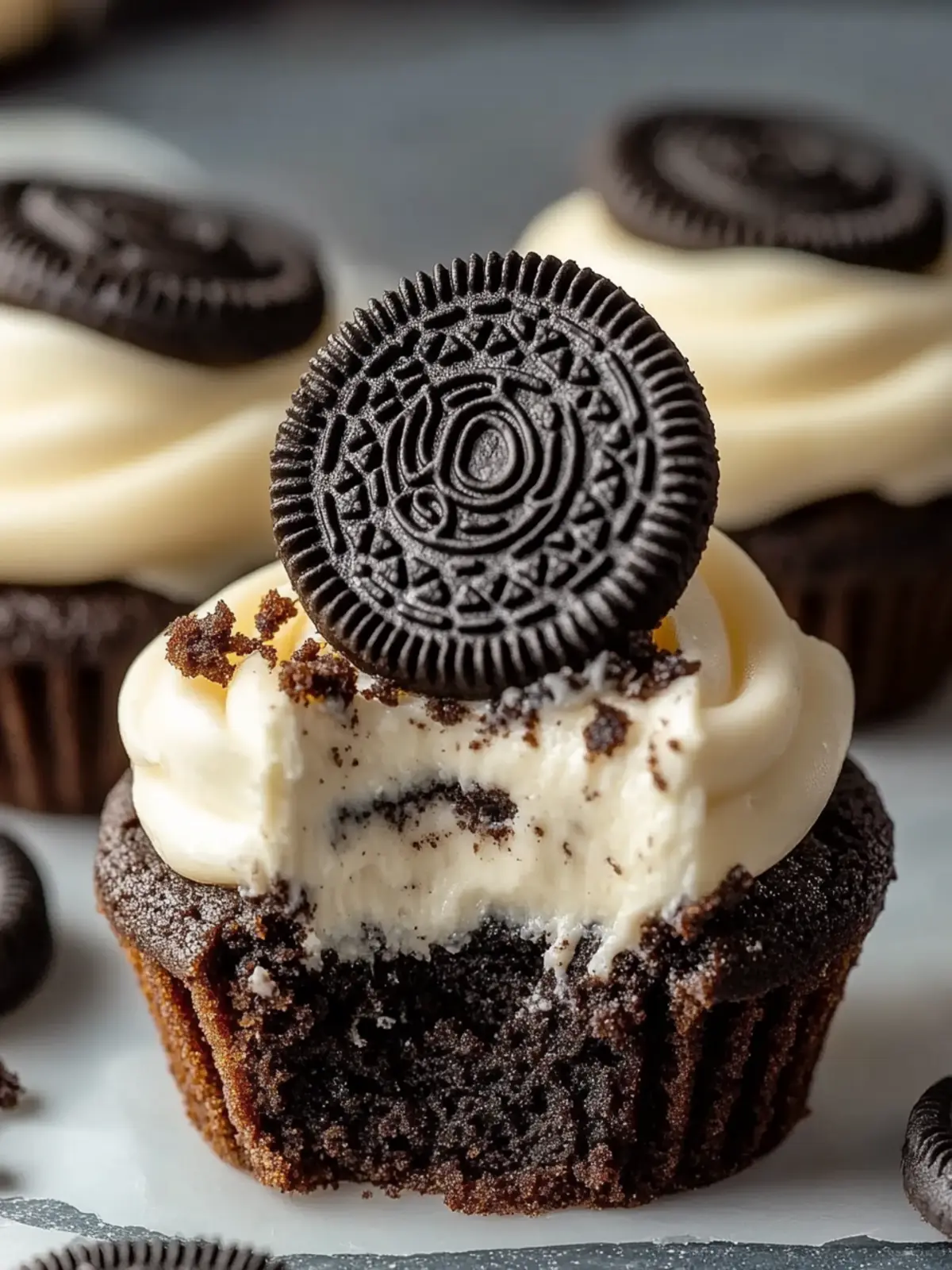 Irresistible Oreo Cheesecake Cookie Cups for Sweet Tooth Cravings 4 Oreo Cheesecake Cookie Cups