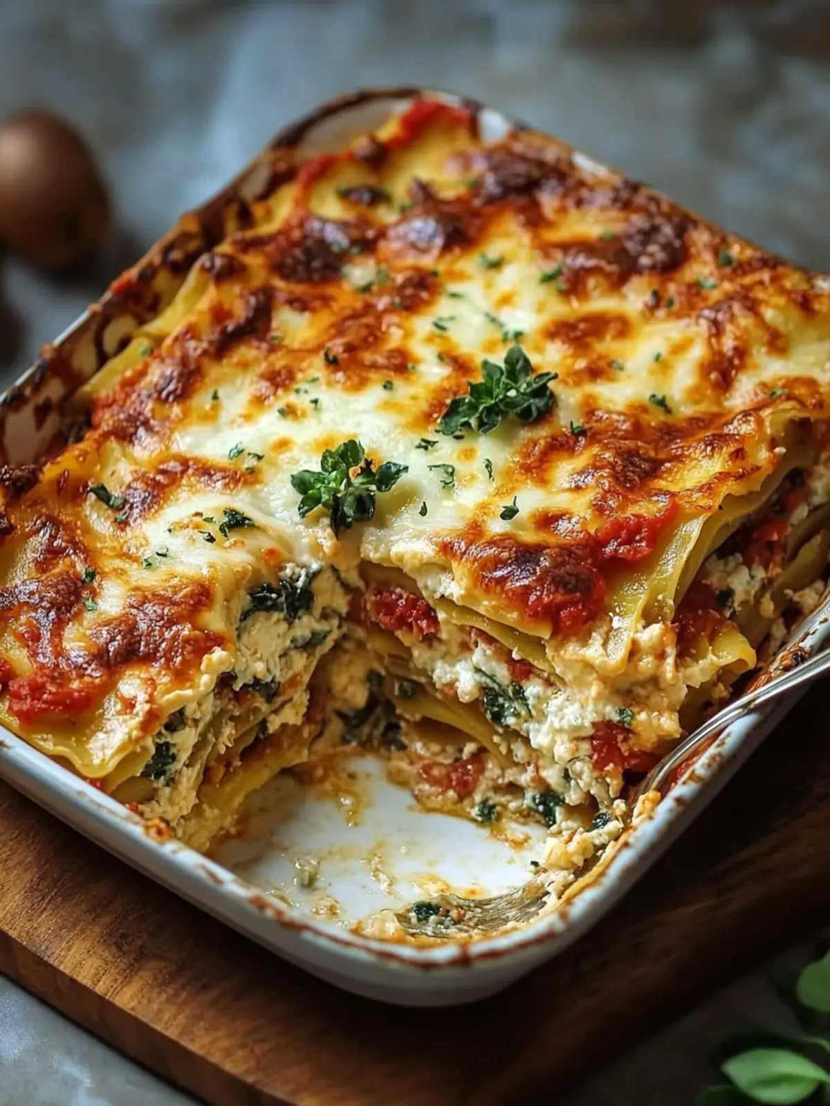 Melt-in-Your-Mouth Vegetable Lasagna Full of Flavor 2 Vegetable Lasagna