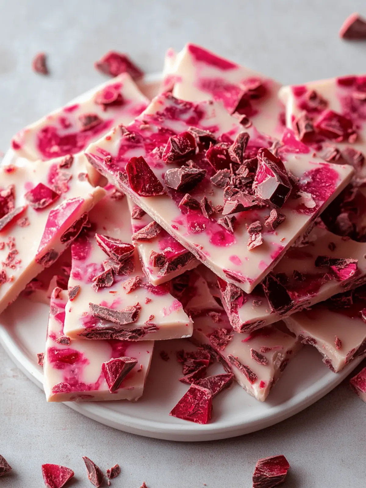 Irresistible Ruby Chocolate Bark: Easy, Customizable Delight 2 Ruby Chocolate Bark