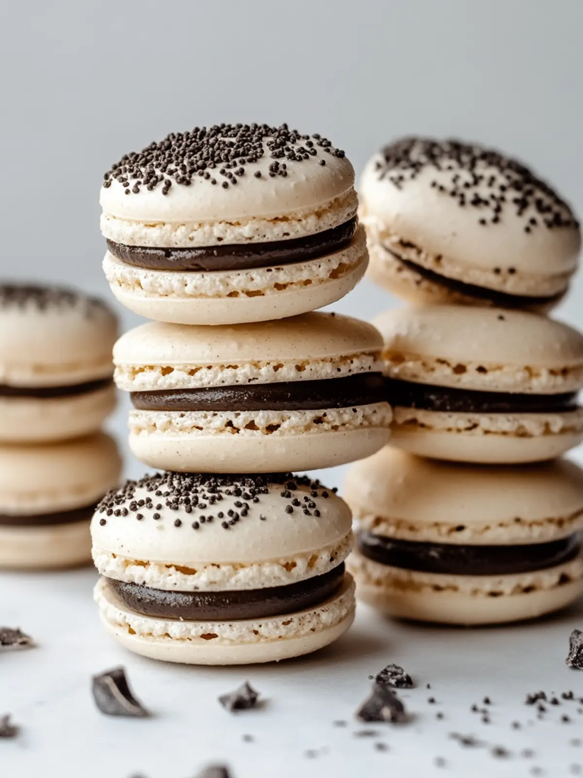Irresistible Cookies & Cream Macarons for Your Sweet Cravings 2 Cookies & Cream Macarons