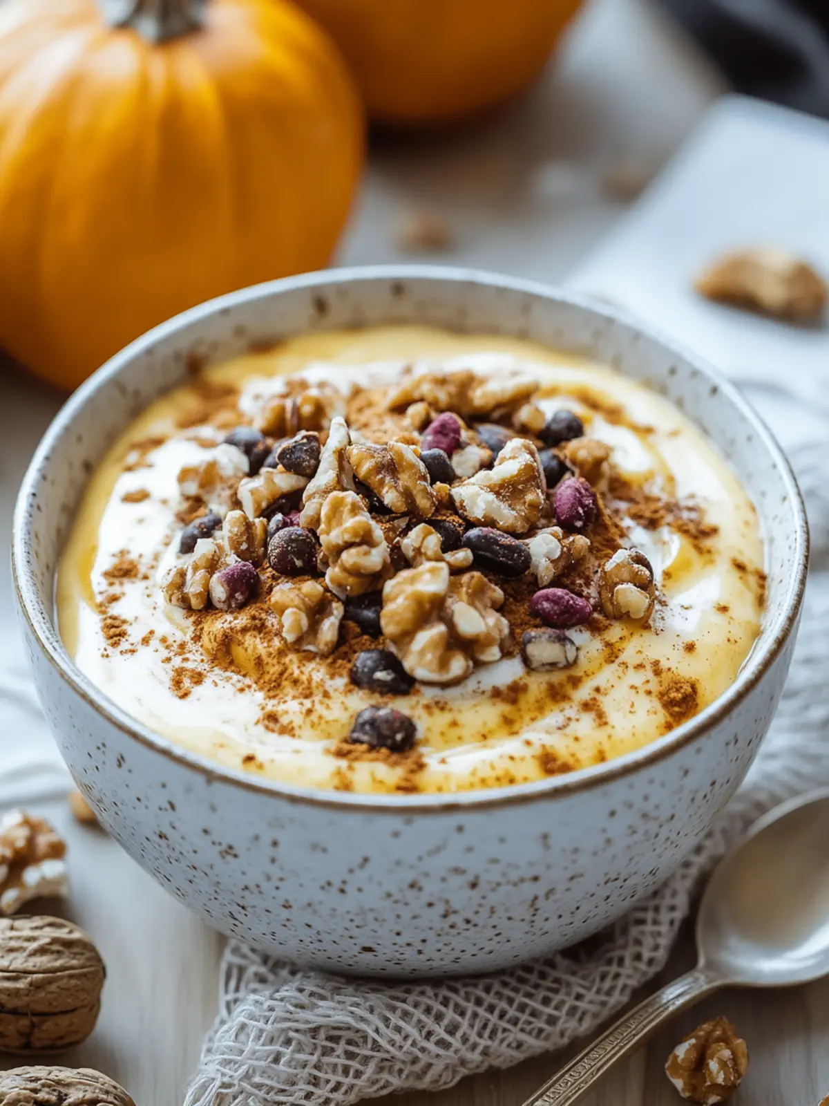 Creamy Pumpkin Pie Yogurt Bowl: Your Healthy Fall Upgrade 2 Creamy Pumpkin Pie Yogurt Bowl