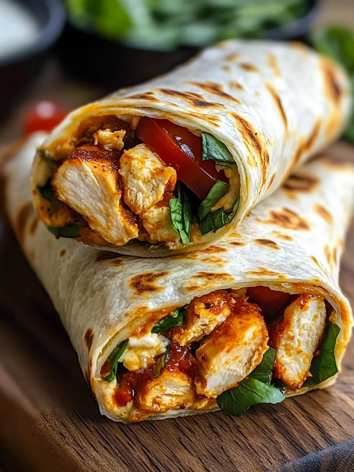 Crispy Air Fryer Chicken & Mozzarella Wraps in 25 Minutes 3 Crispy Air Fryer Chicken & Mozzarella Wraps: Quick & Easy Dinner