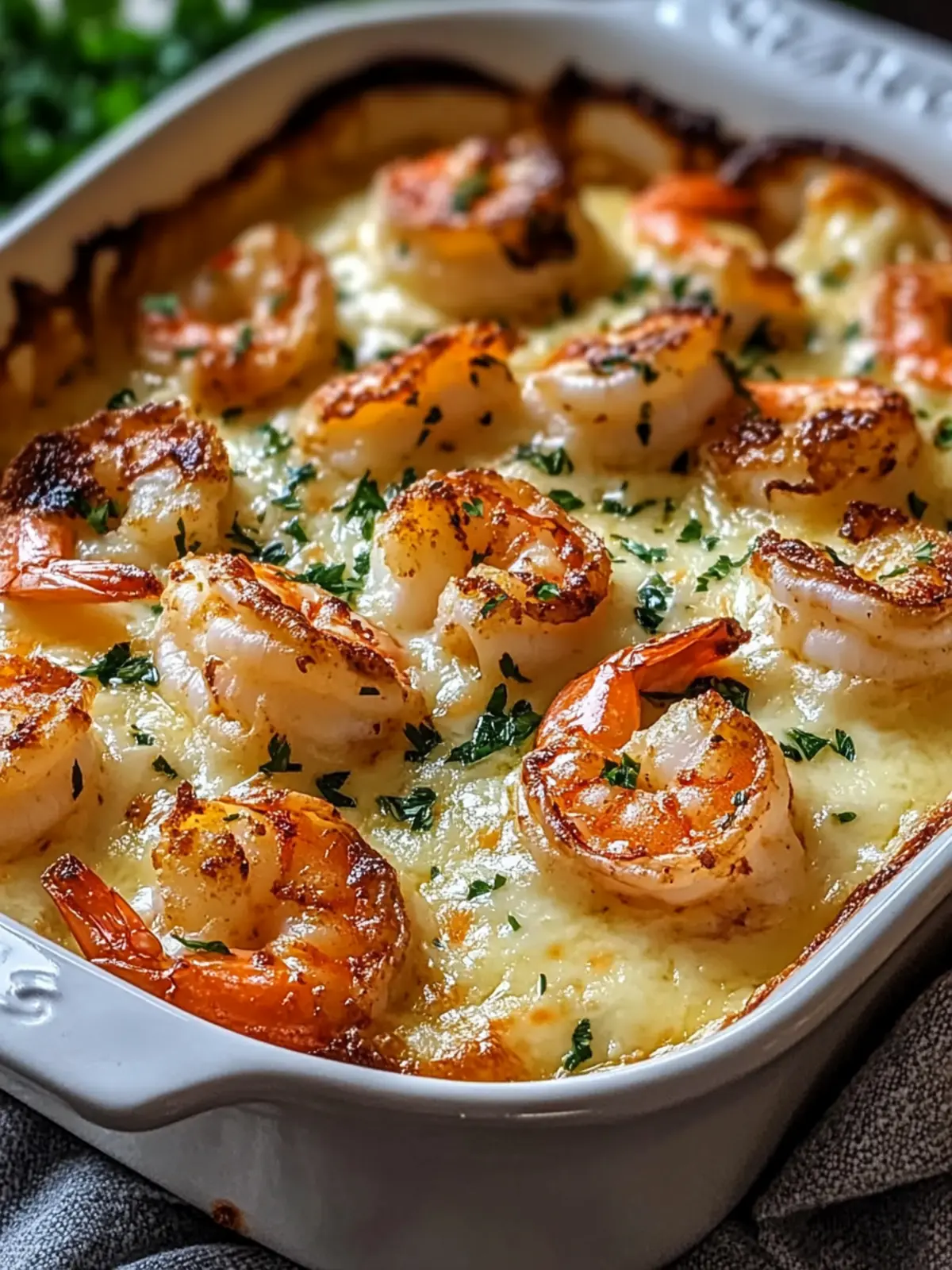 Garlic Butter & Cheese Shrimp Bake: Quick, Delish Dinner Bliss 3 Garlic Butter & Cheese Shrimp Bake