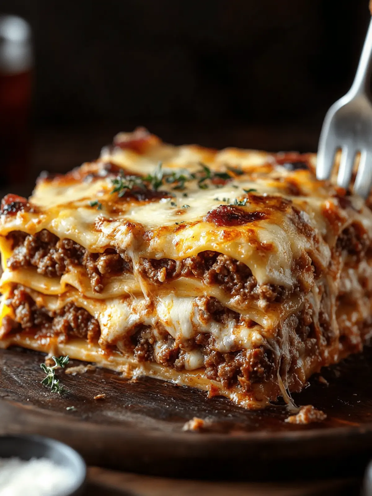 Irresistible Parmesan Garlic Bacon Cheeseburger Lasagna Comfort 4 Parmesan Garlic Bacon Cheeseburger Lasagna