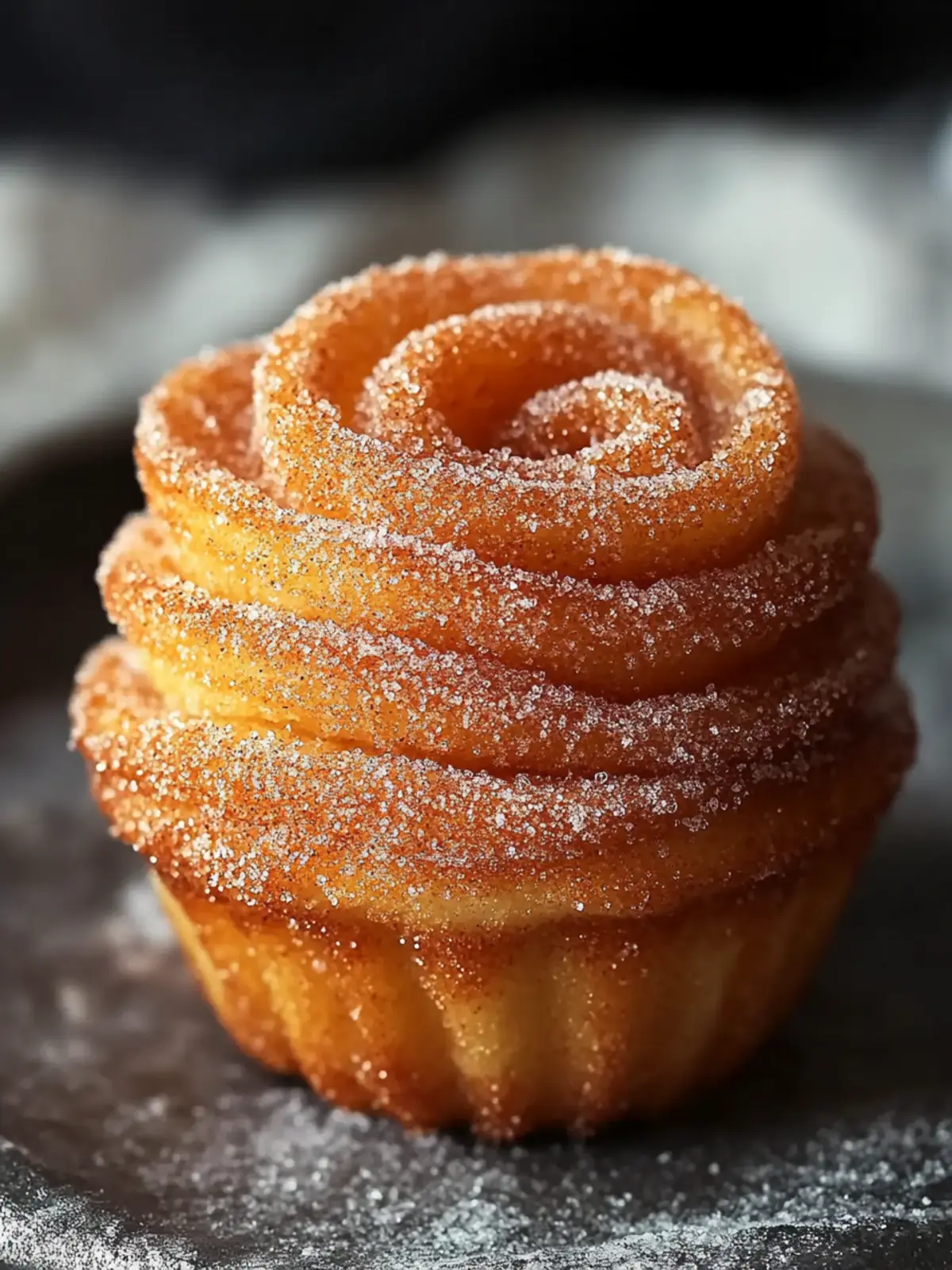 Churro Cruffins Cinnamon Sugar: The Sweetest Morning Treat 4 Churro Cruffins Cinnamon Sugar