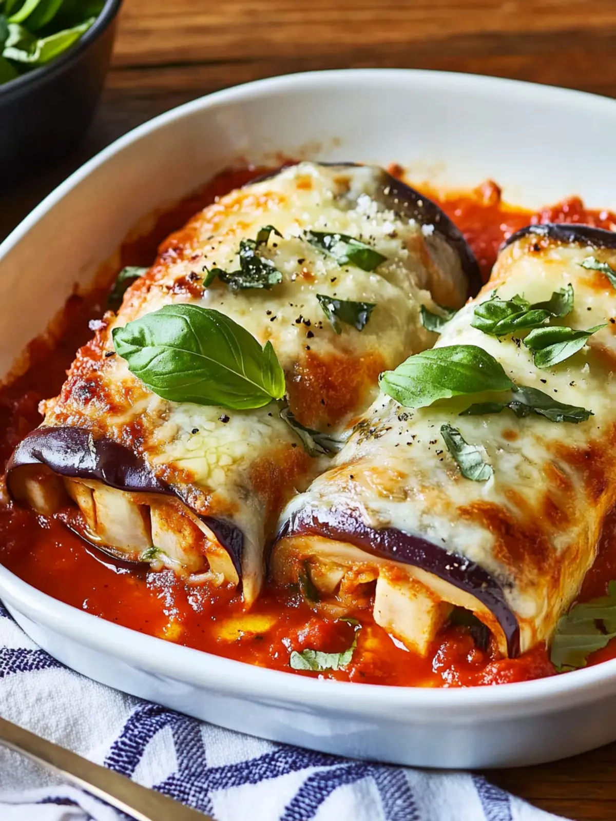 Eggplant Rollatini: Cheesy Comfort for Your Dinner Table 2 Eggplant Rollatini