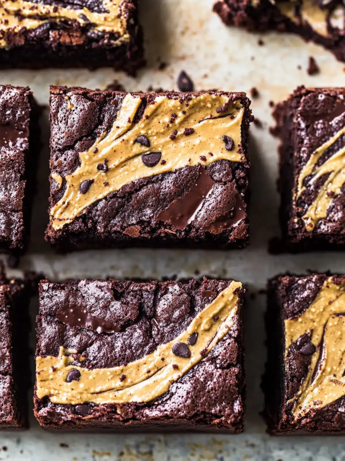 Indulgent Vegan Tahini Brownies for Ultimate Fudgy Bliss 2 Vegan tahini brownies