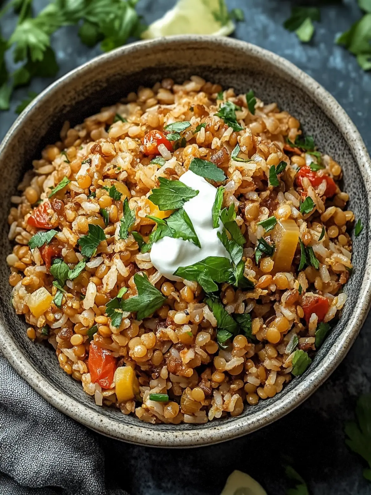 Mujadara Magic: Hearty Lentil Rice for Cozy Nights In 2 Mujadara Magic: Wholesome Lentil Rice for Cozy Nights