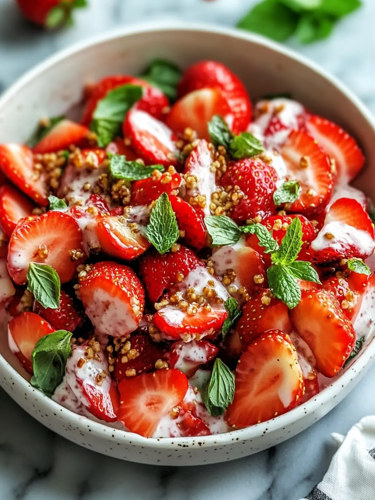 Refreshing Delicious Strawberry Crackle Salad for Summer Bliss 4 Refreshing Delicious Strawberry Crackle Salad