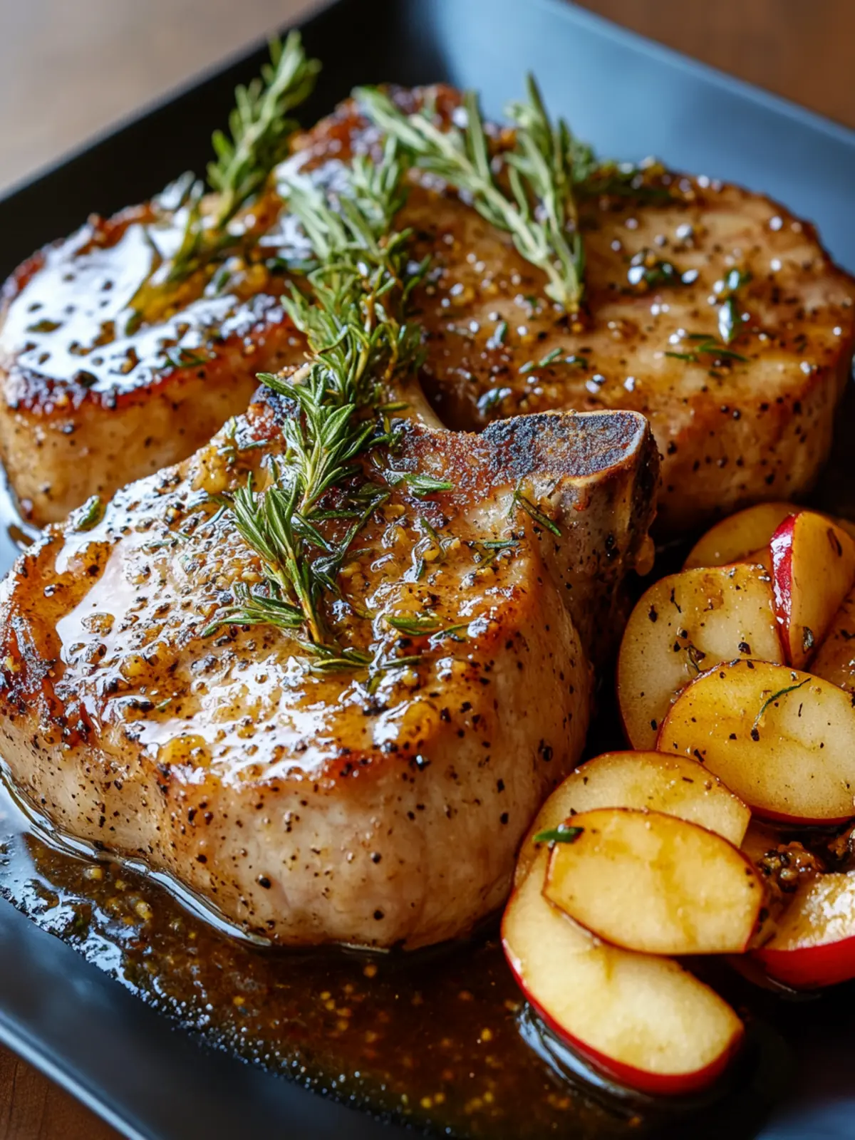 Honey Mustard & Apple Pork Chops: Quick, Sweet Family Comfort 2 Honey Mustard & Apple Pork Chops