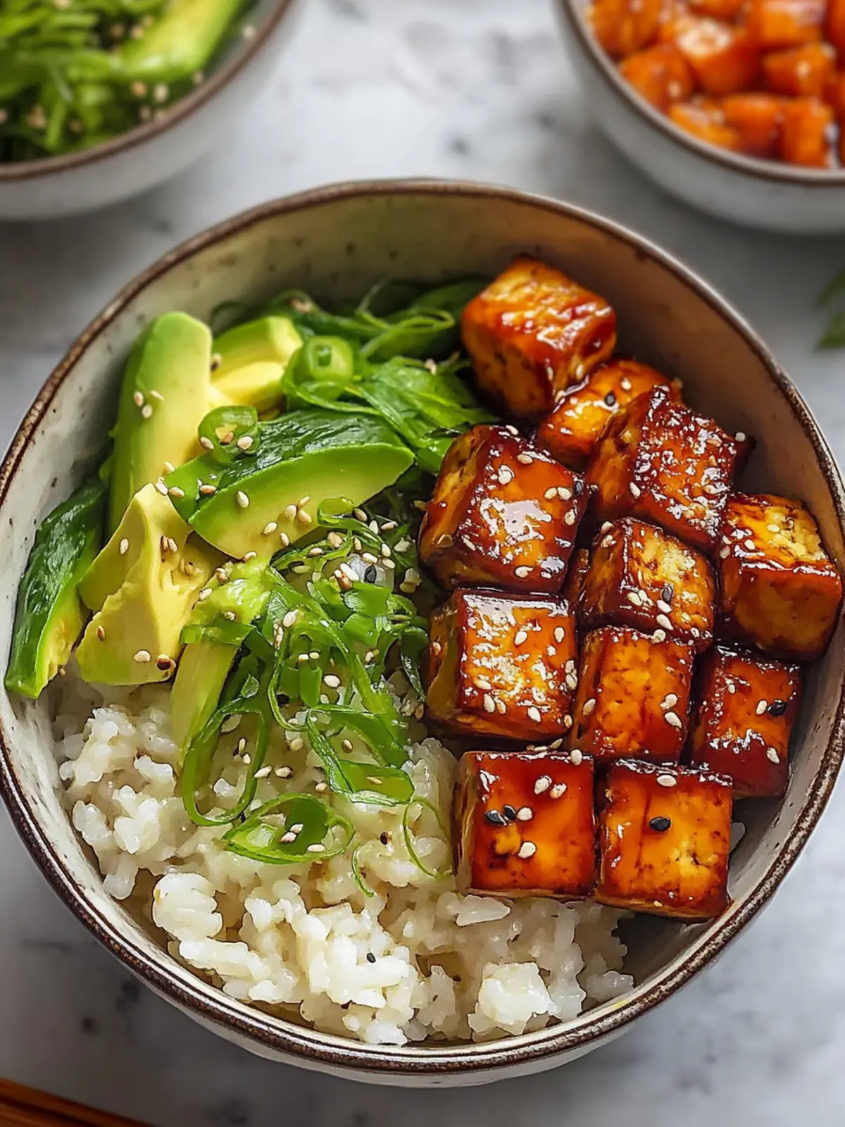 Sweet Soy Glazed Tofu Bowl for Easy Weeknight Dinners 3 Sweet Soy Glazed Tofu Bowl