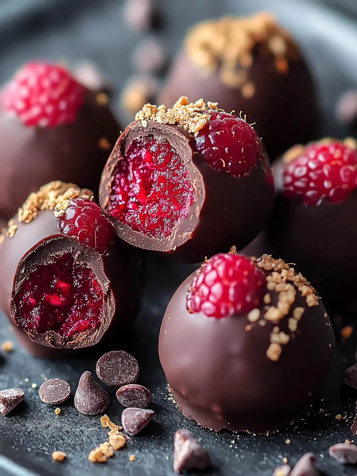 Decadent Dark Chocolate Raspberry Truffles You Can Make Today 4 Dark Chocolate Raspberry Truffles
