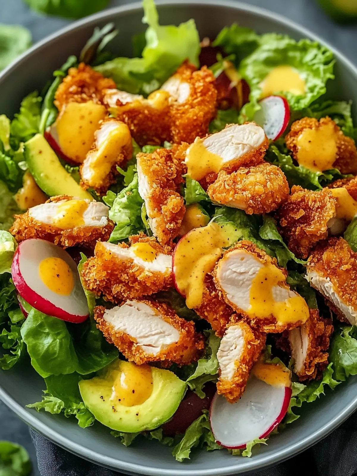 Crispy Chicken Salad: Your New Favorite Healthy Meal 3 Crispy Chicken Salad