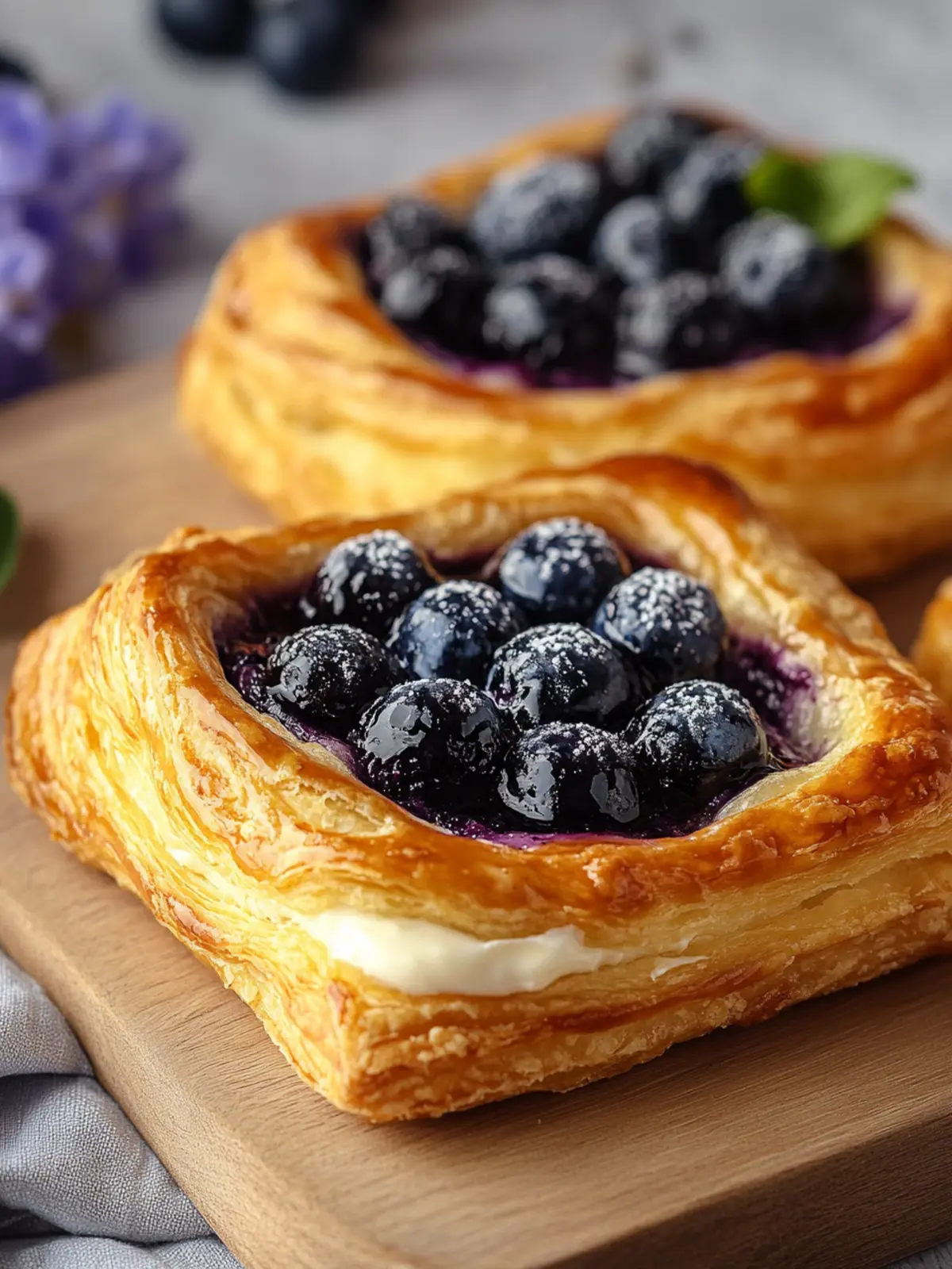 Irresistible Blueberry Cream Cheese Danish in 15 Minutes 4 Blueberry Cream Cheese Danish