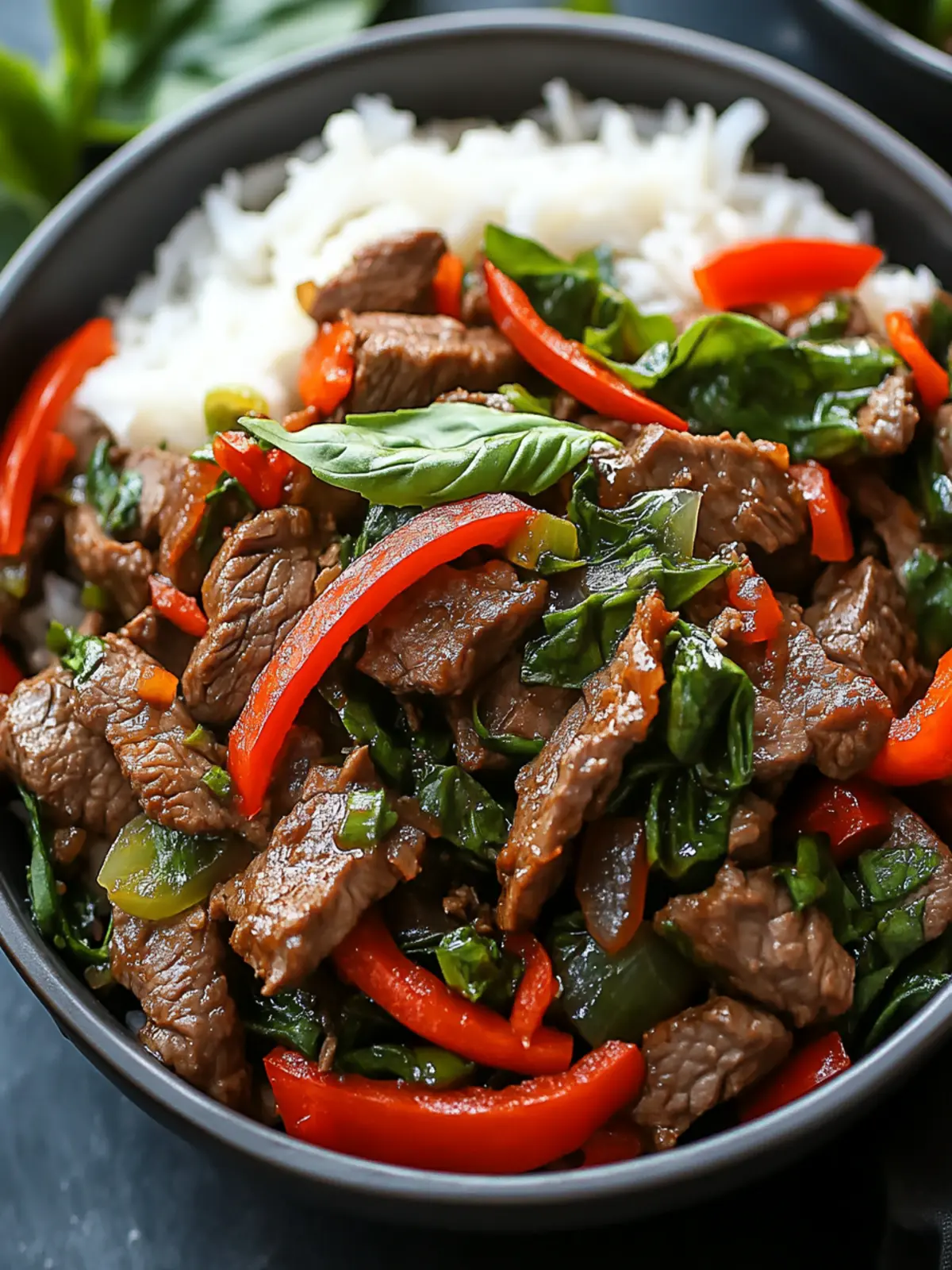 Thai Basil Beef Stir-Fry: A Quick and Delicious Weeknight Delight 3 Thai Basil Beef Stir-Fry