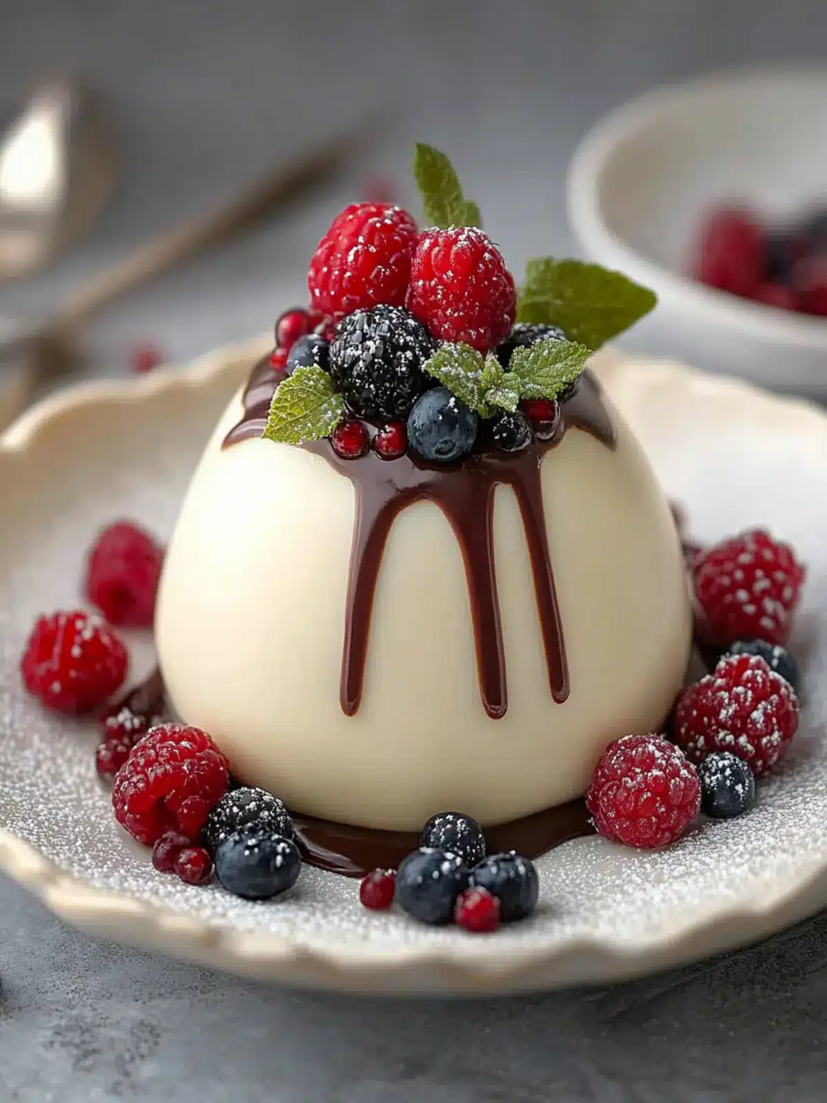Create Your Own Elegant White Chocolate Mousse Dome Delight 2 Elegant White Chocolate Mousse Dome