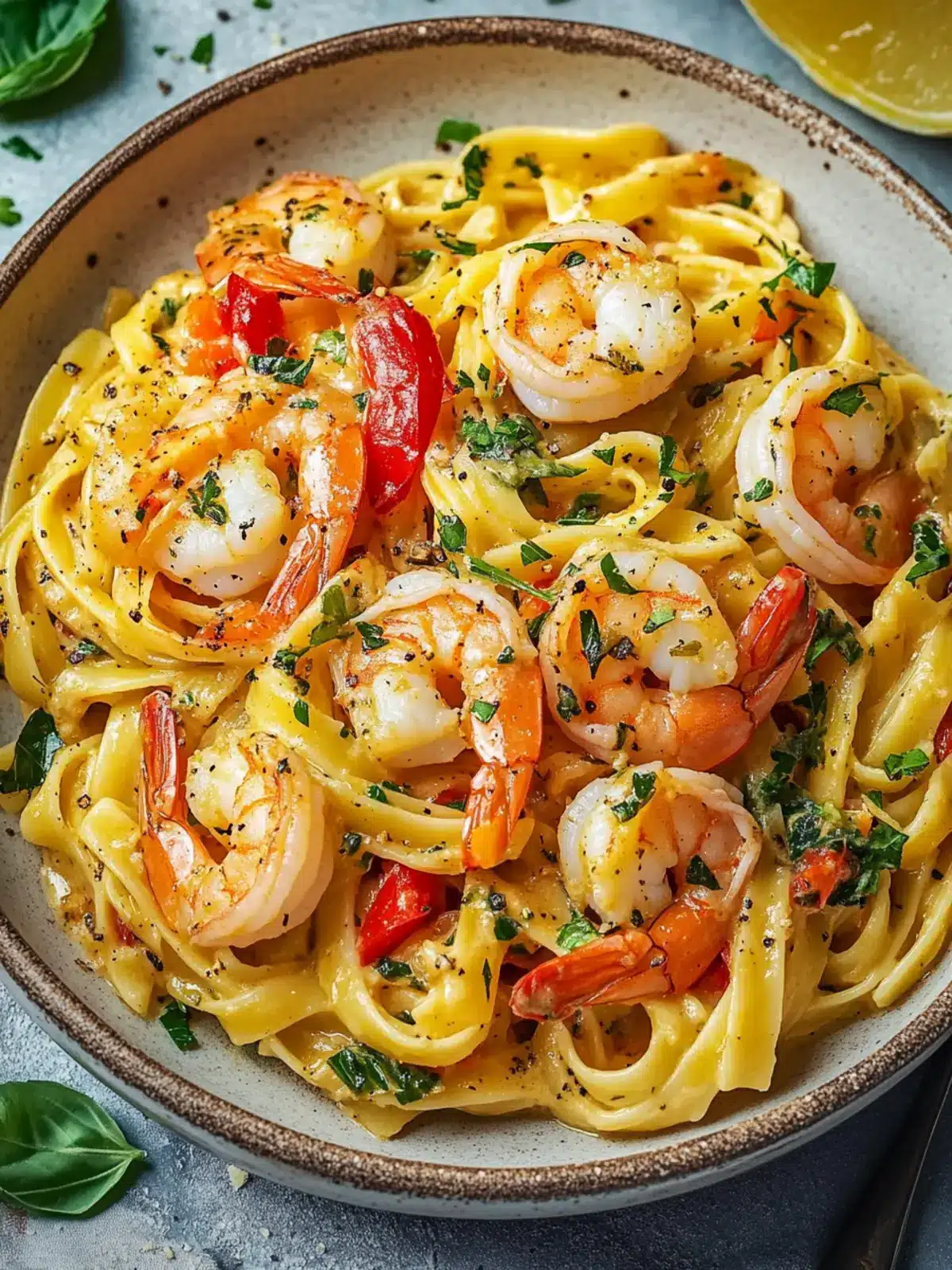 Irresistible Jamaican Shrimp Pasta in Creamy Coconut Sauce 4 Jamaican Shrimp Pasta