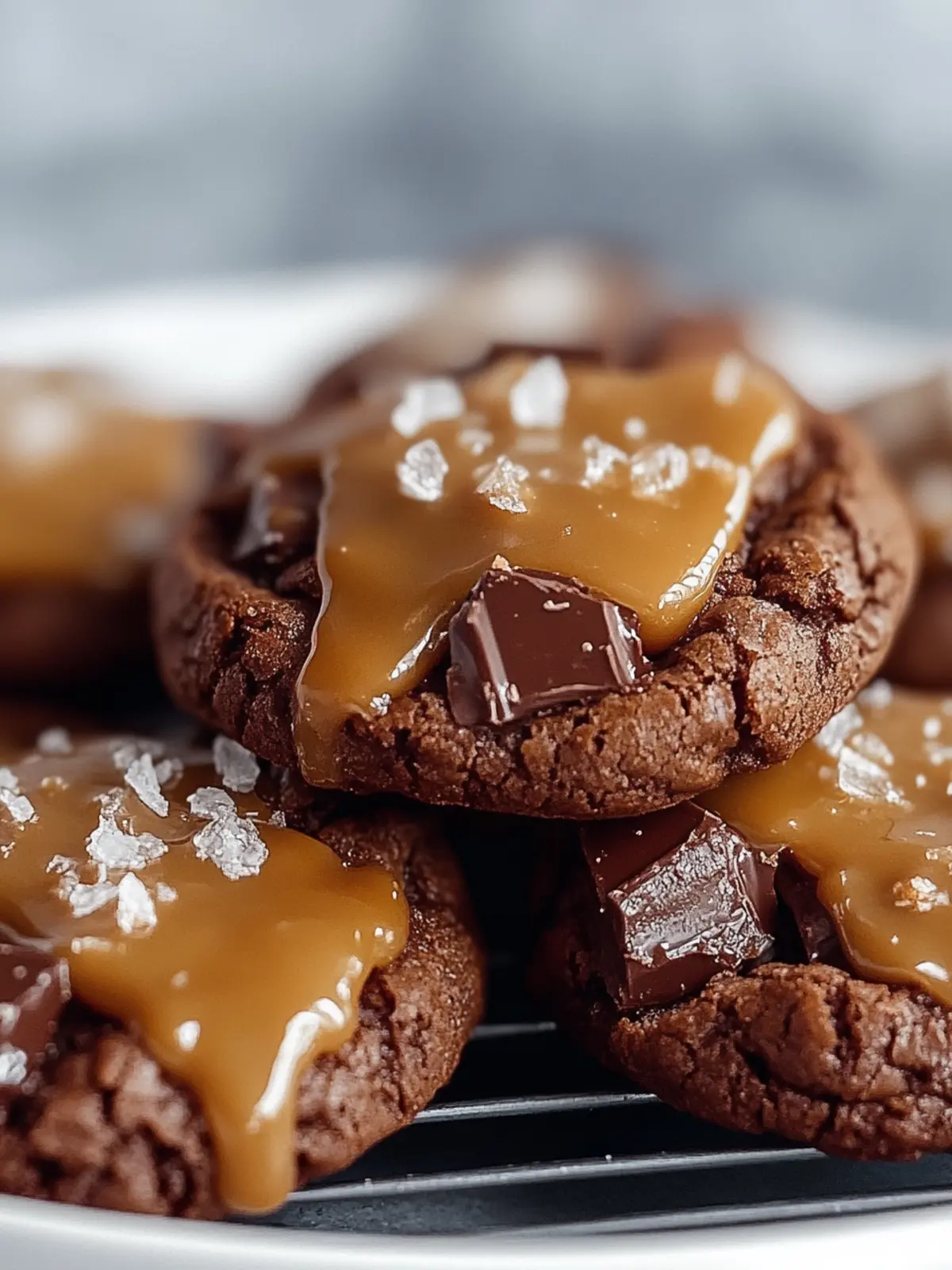 Salted Caramel Chocolate Cookies That Will Wow Your Taste Buds 2 Salted Caramel Chocolate Cookies