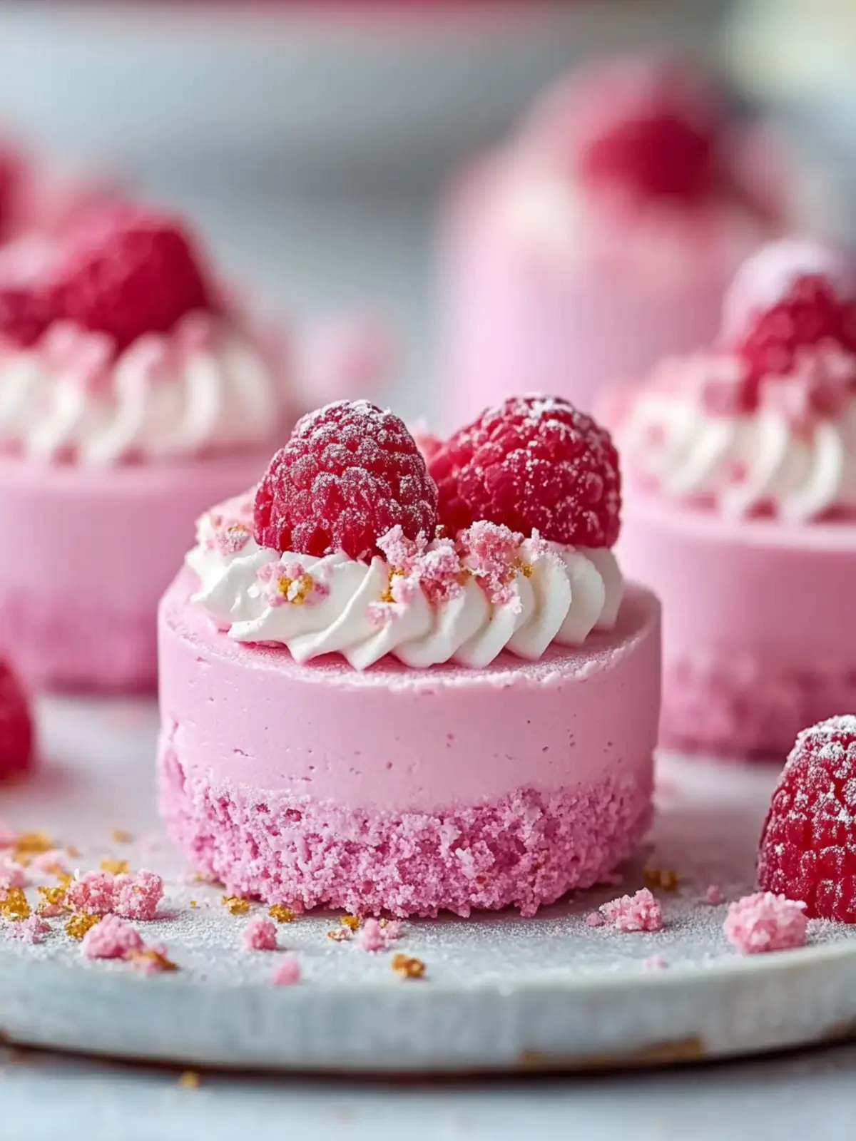 No-Bake Pink Velvet Cheesecake Bites: Effortless & Delicious Treats 2 No-Bake Pink Velvet Cheesecake Bites