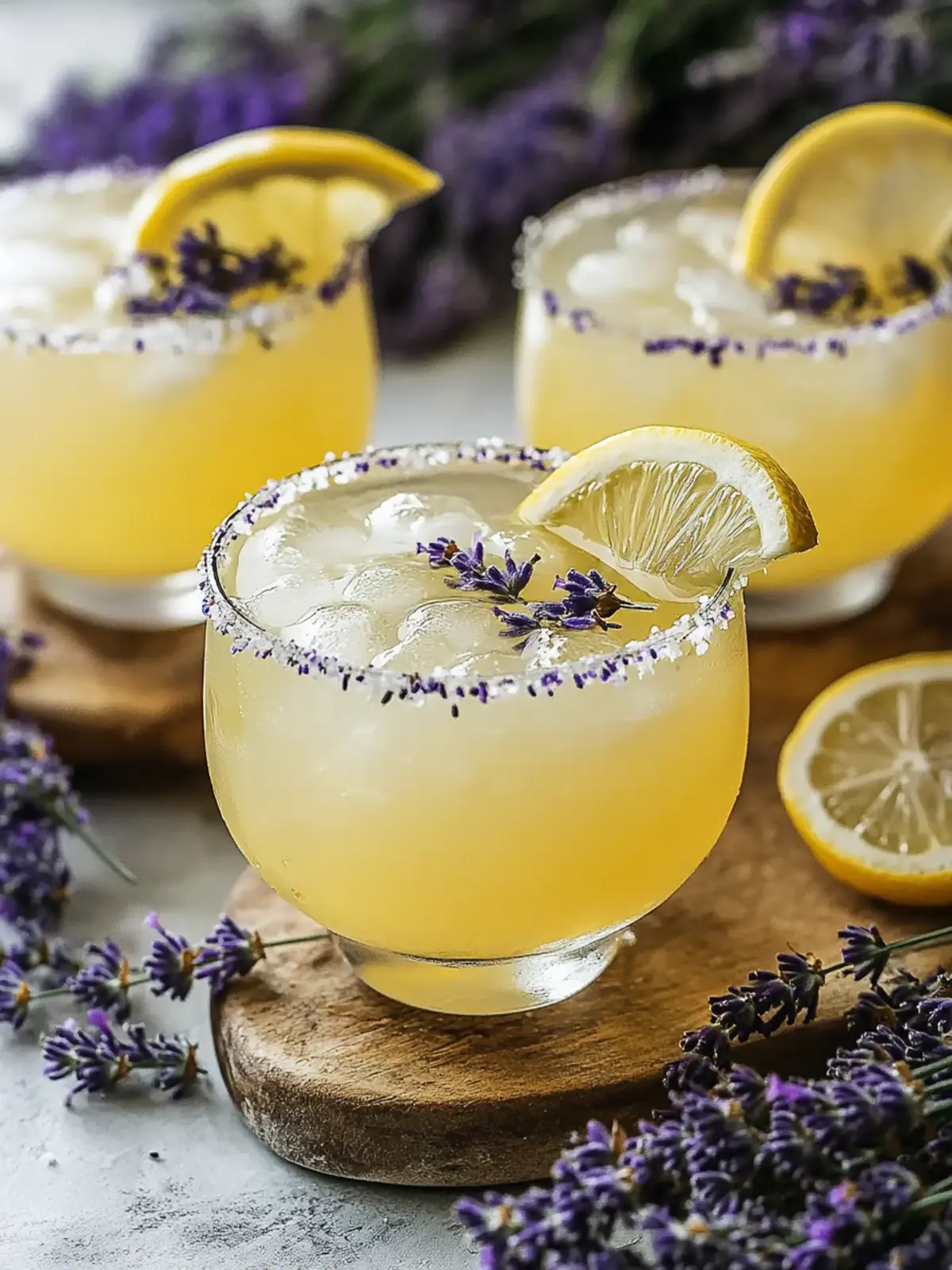 Delightful Lemon Lavender Margaritas for a Refreshing Twist 3 Lemon Lavender Margaritas