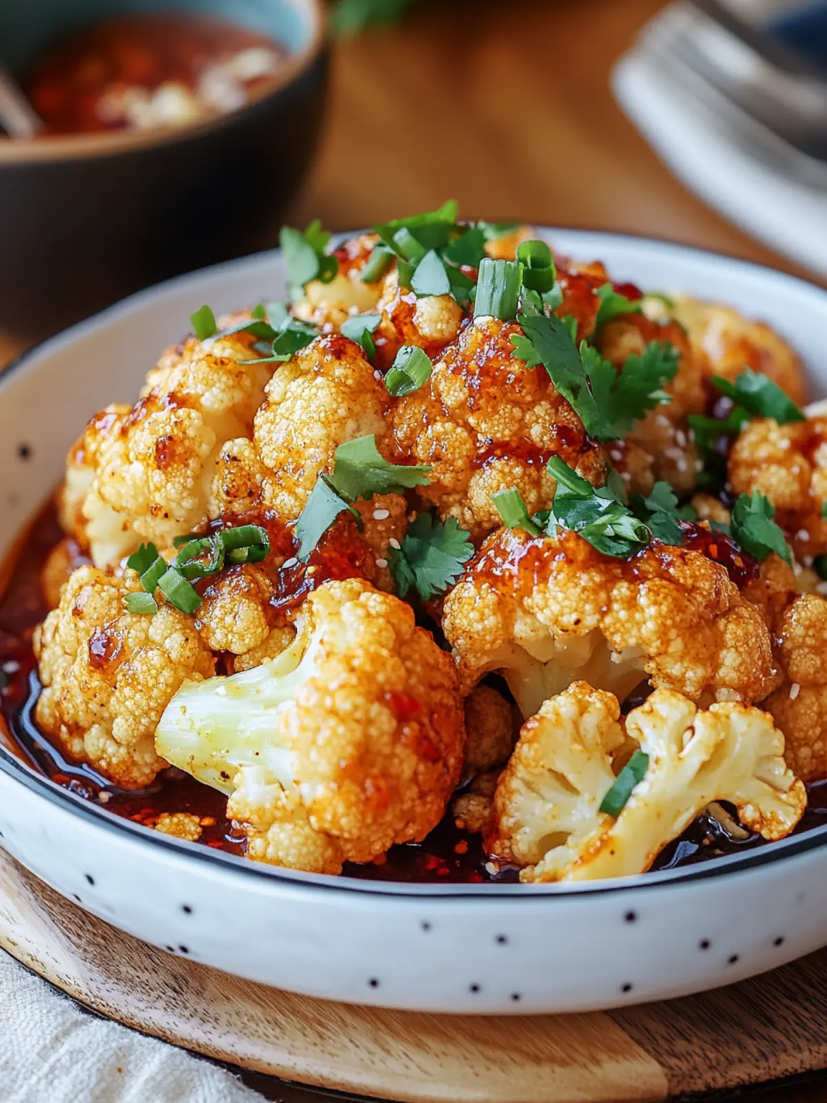 Sweet and Spicy Baked Cauliflower That Will Wow Your Tastebuds 3 Sweet and Spicy Baked Cauliflower