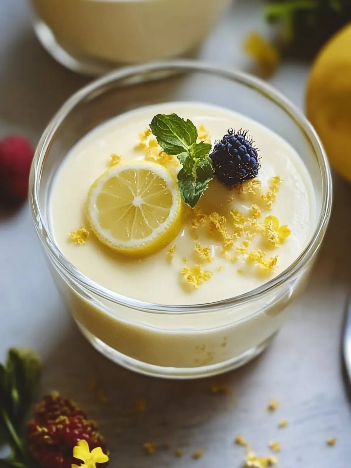 Irresistible Lemon Posset British Dessert in Just 3 Ingredients 2 Lemon Posset British Dessert