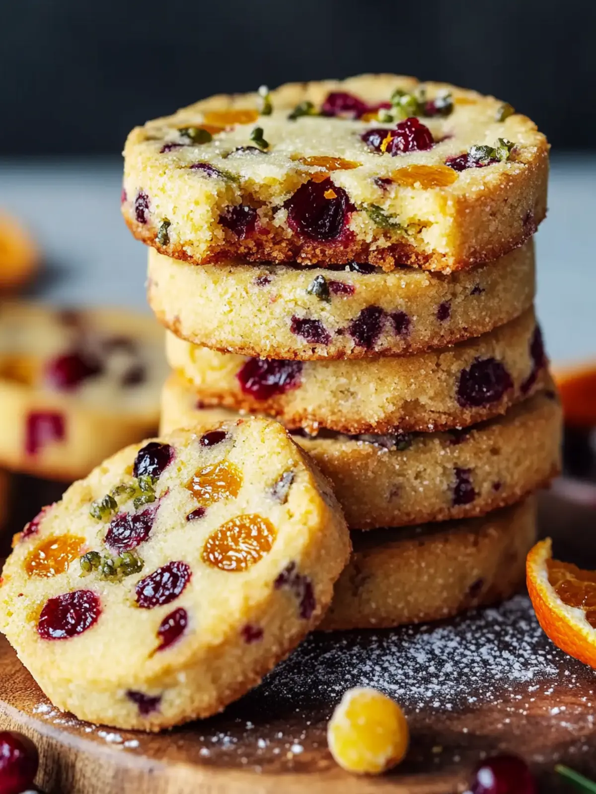 Irresistible Cranberry Orange Shortbread Cookies to Brighten Your Day 4 Cranberry Orange Shortbread Cookies