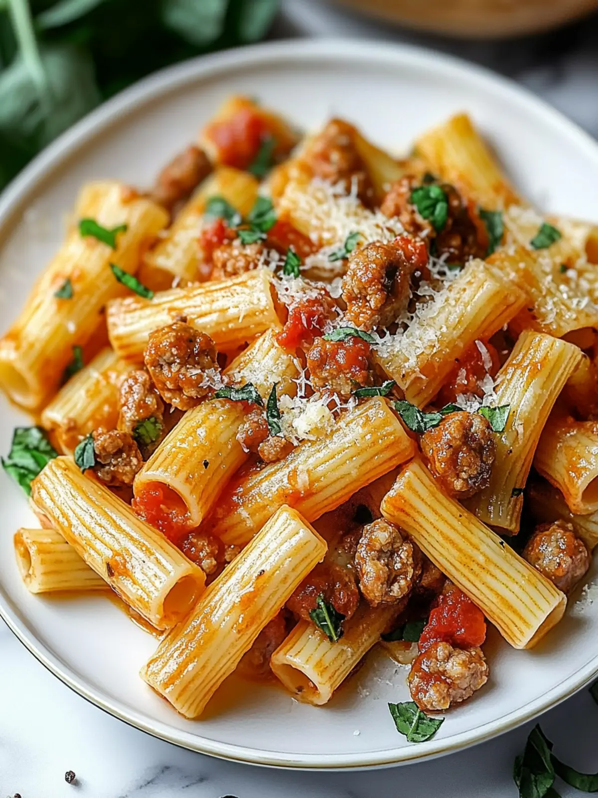 Savory Sausage Rigatoni: A Cozy Night In Dinner Delight 3 Sausage Rigatoni