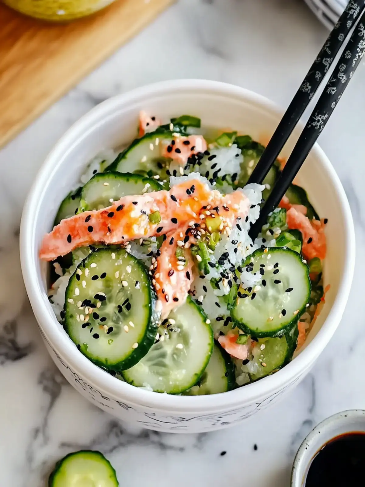 Sushi Cucumber Salad: Refreshing, Guilt-Free Summer Delight 4 Sushi Cucumber Salad