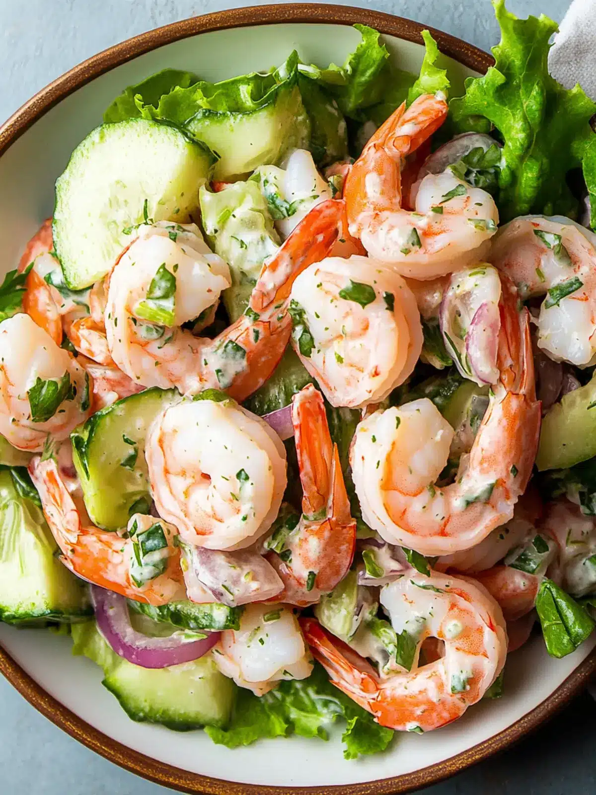 Ultimate Shrimp Salad with Zesty Mayo for Summer Freshness 2 Shrimp Salad