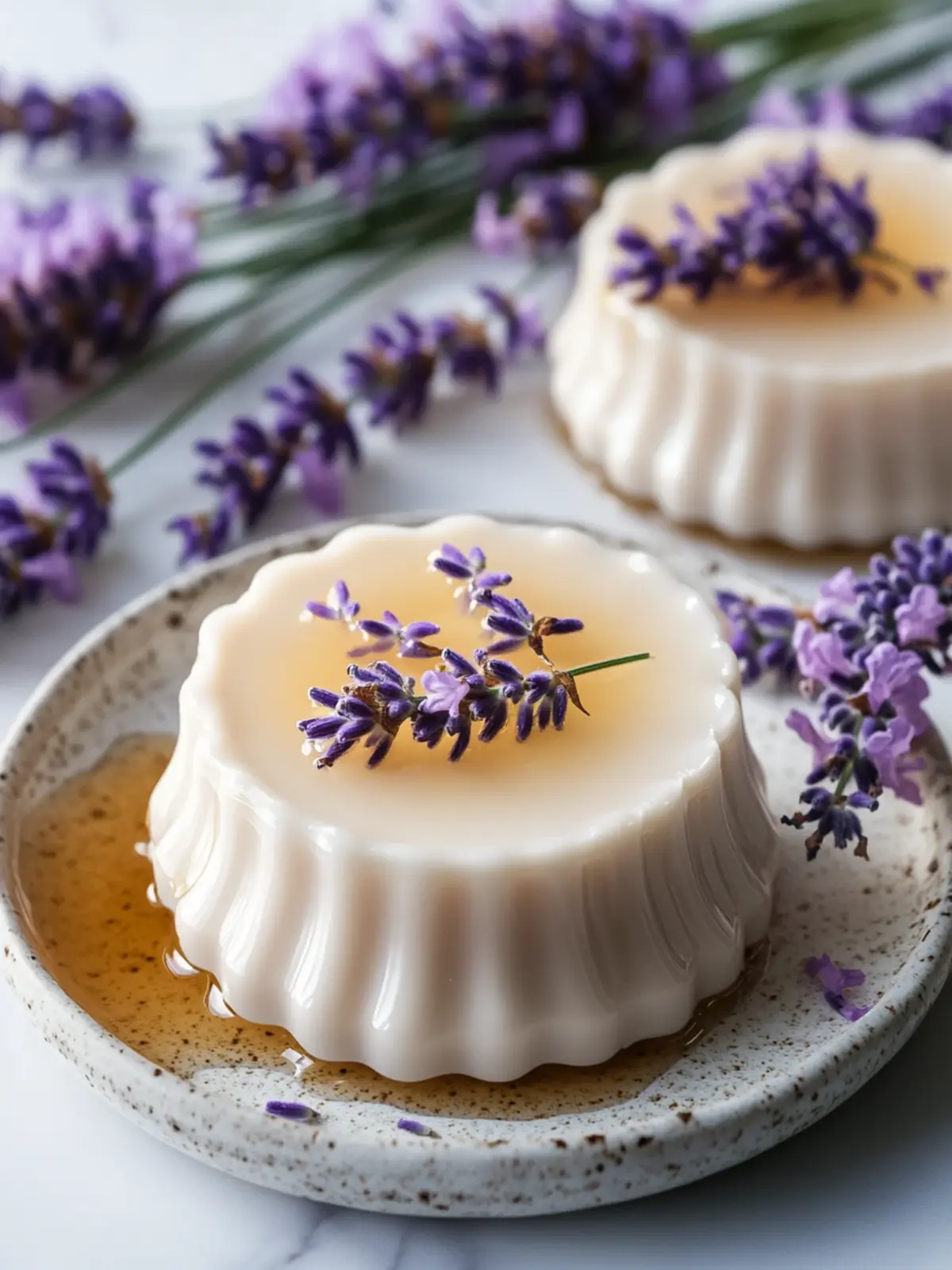 Lavender Honey Panna Cotta: Indulge in Floral Bliss 2 Lavender Honey Panna Cotta